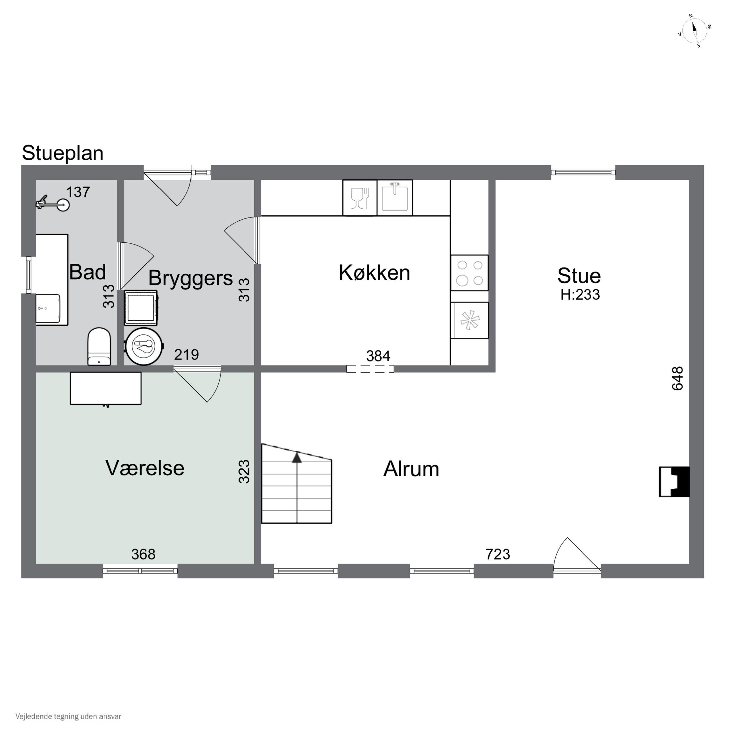 Plantegninger billede af Dalgårdvej 16, 7755 Bedsted Thy