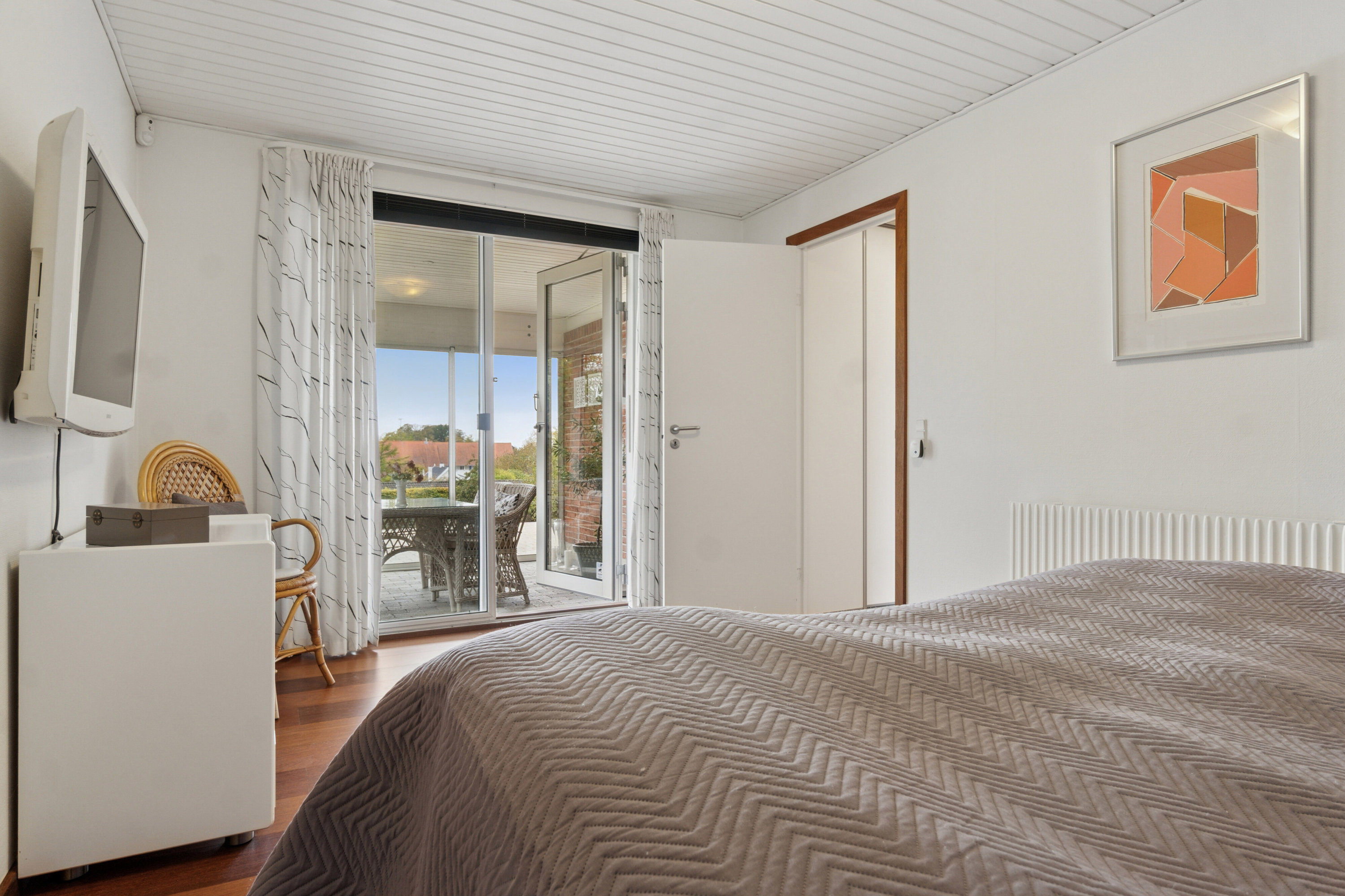 Fremhævet soveværelse billede i fuldskærmstilstand. Billede af Rytterbakken 3, 3650 Ølstykke