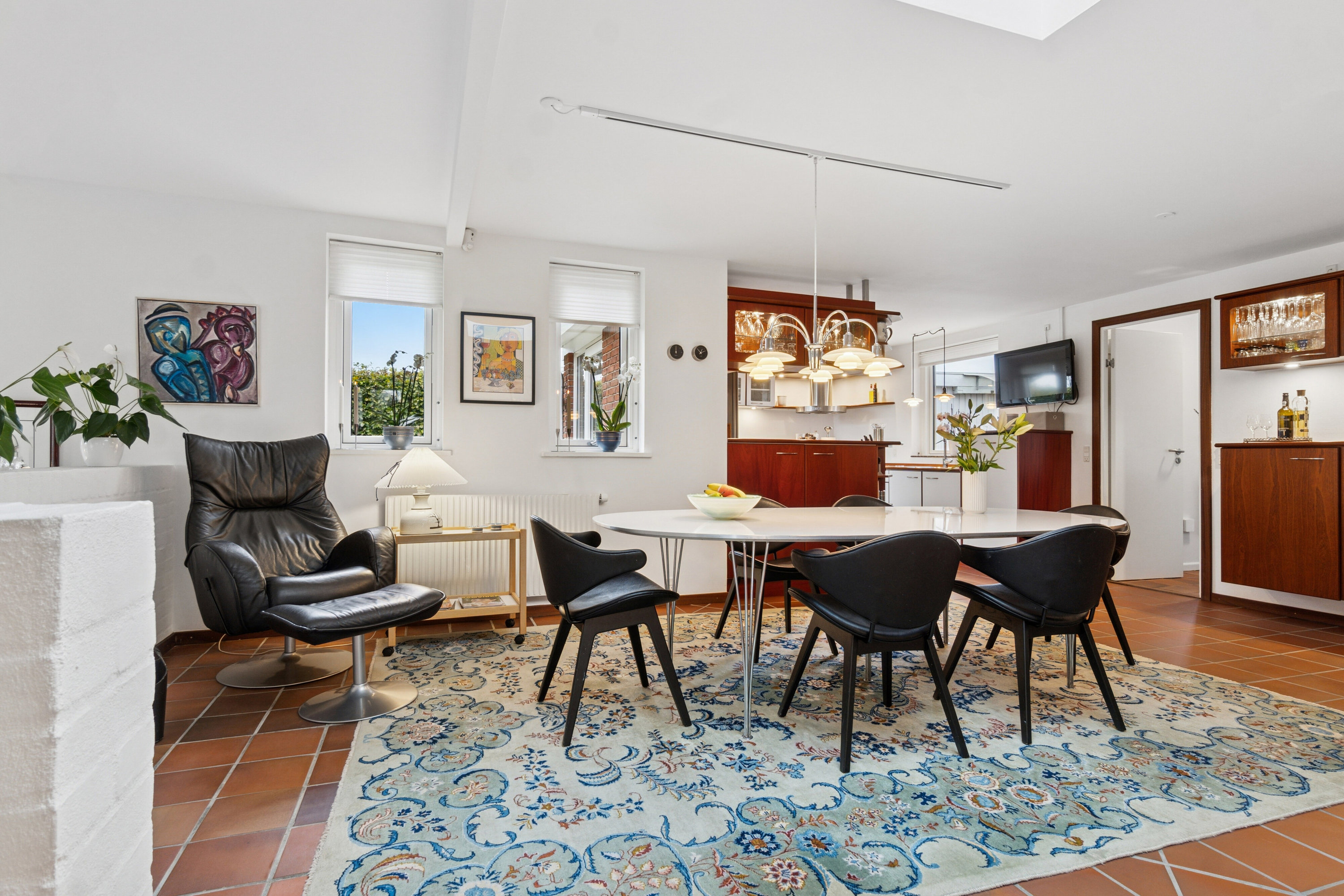 Fremhævet spisestue billede i fuldskærmstilstand. Billede af Rytterbakken 3, 3650 Ølstykke