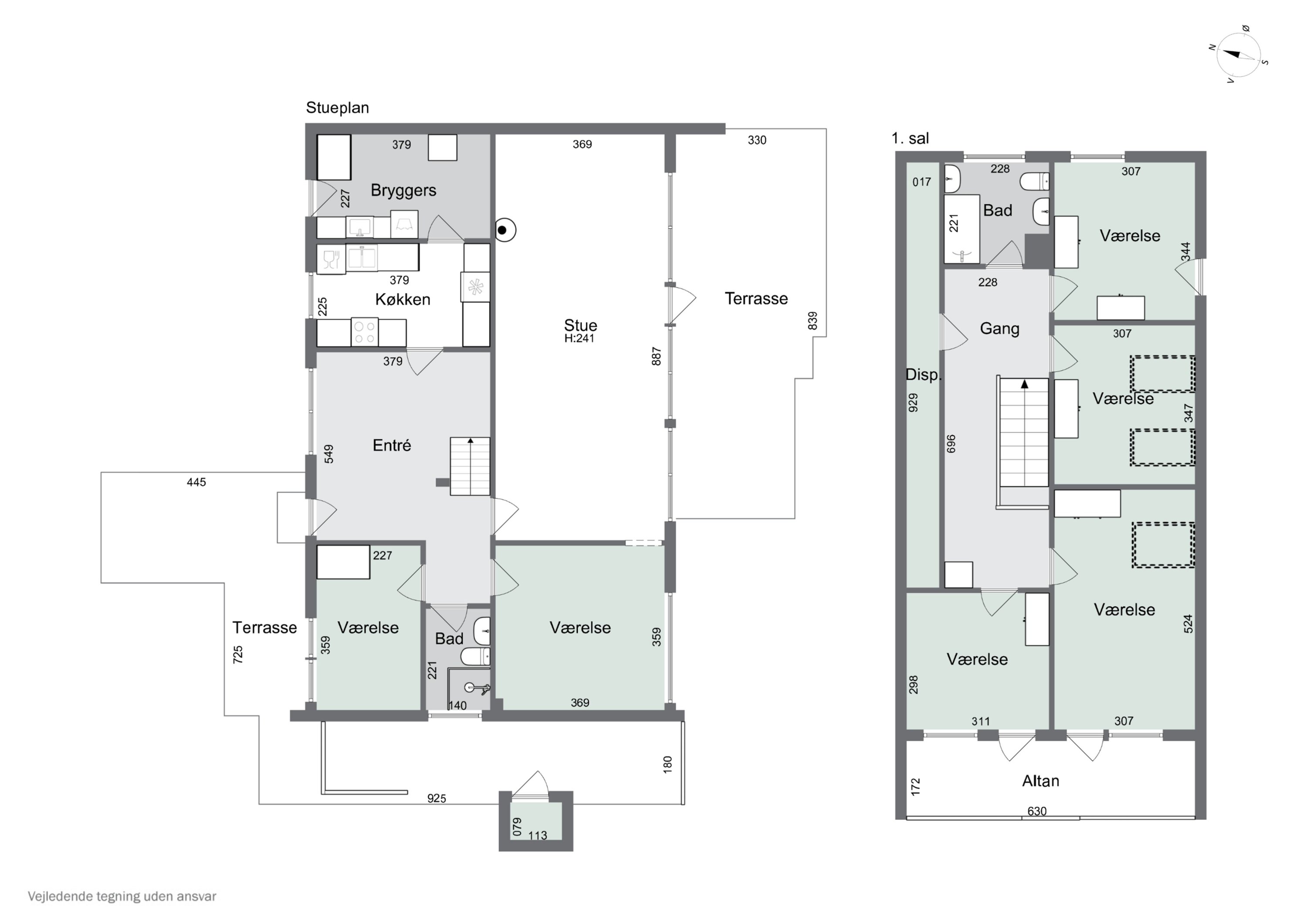 Plantegninger billede af Skomagerkrogen 18, Himmelev, 4000 Roskilde