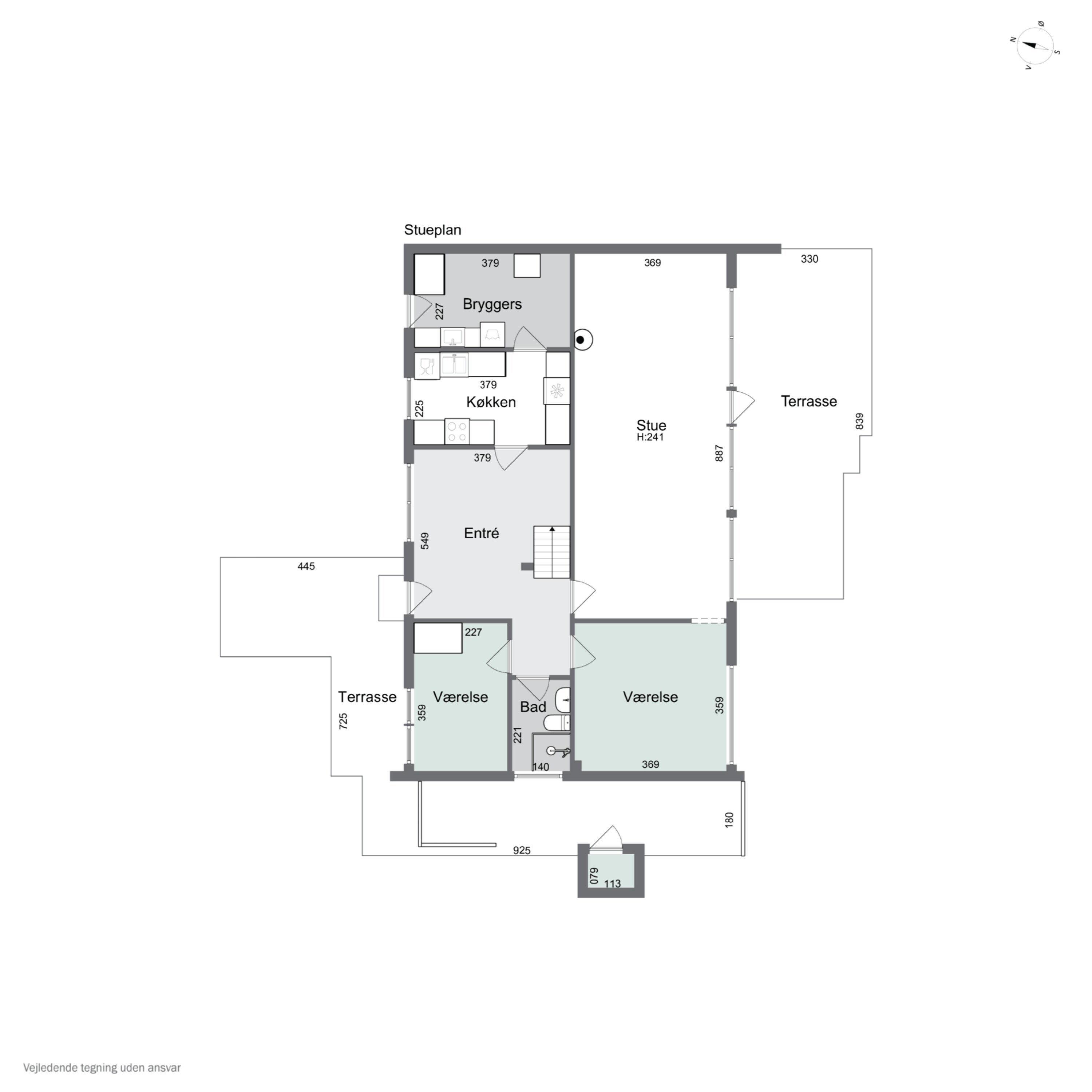 Plantegninger billede af Skomagerkrogen 18, Himmelev, 4000 Roskilde