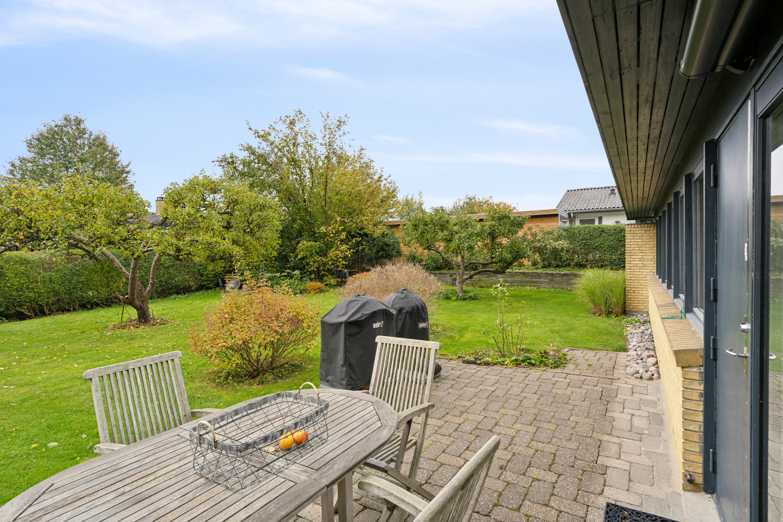 Fremhævet terrasse billede i fuldskærmstilstand. Billede af Skomagerkrogen 18, Himmelev, 4000 Roskilde