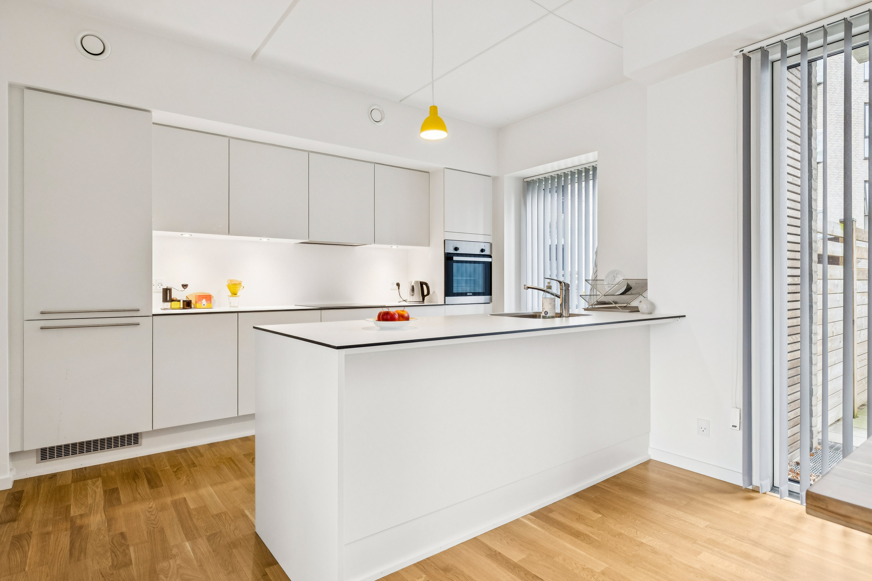 Fremhævet køkken billede i fuldskærmstilstand. Billede af Ovenvande 5, st.. th., 8660 Skanderborg