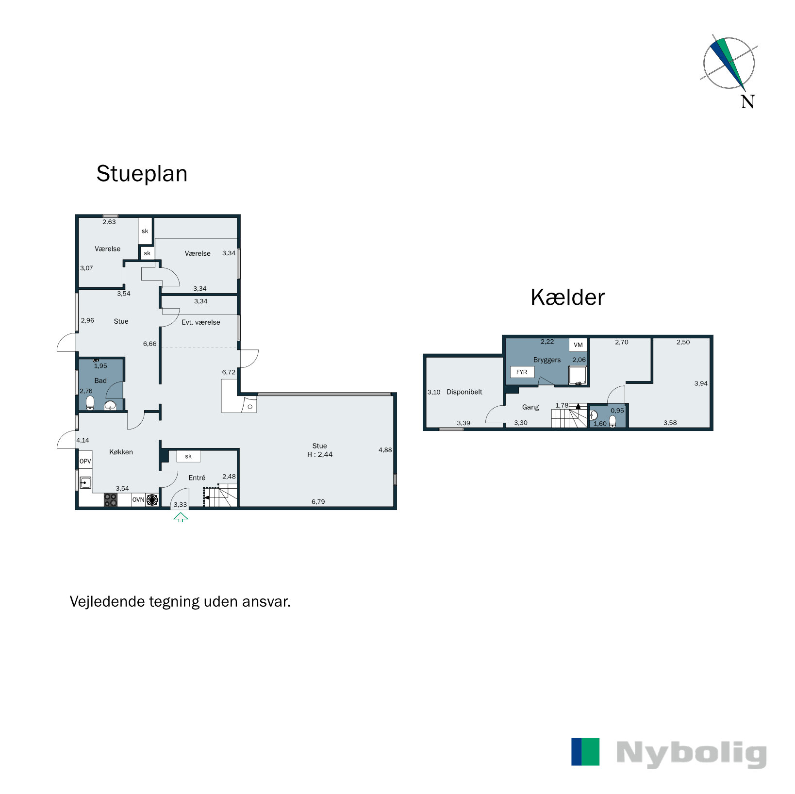 Plantegninger billede af Toftevej 1, Lund, 8700 Horsens