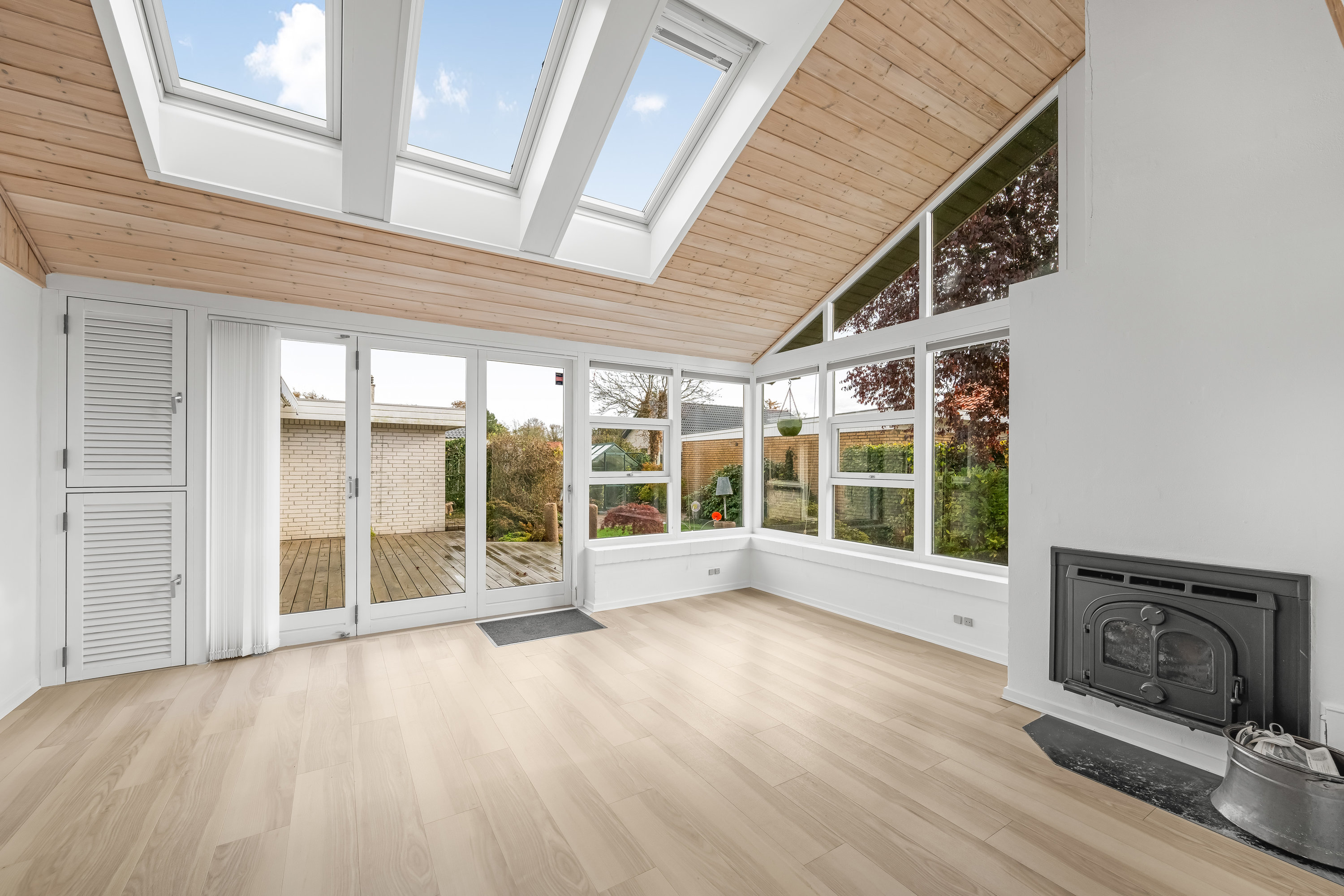 Fremhævet stue billede i fuldskærmstilstand. Billede af Egernvej 8, Borris, 6900 Skjern