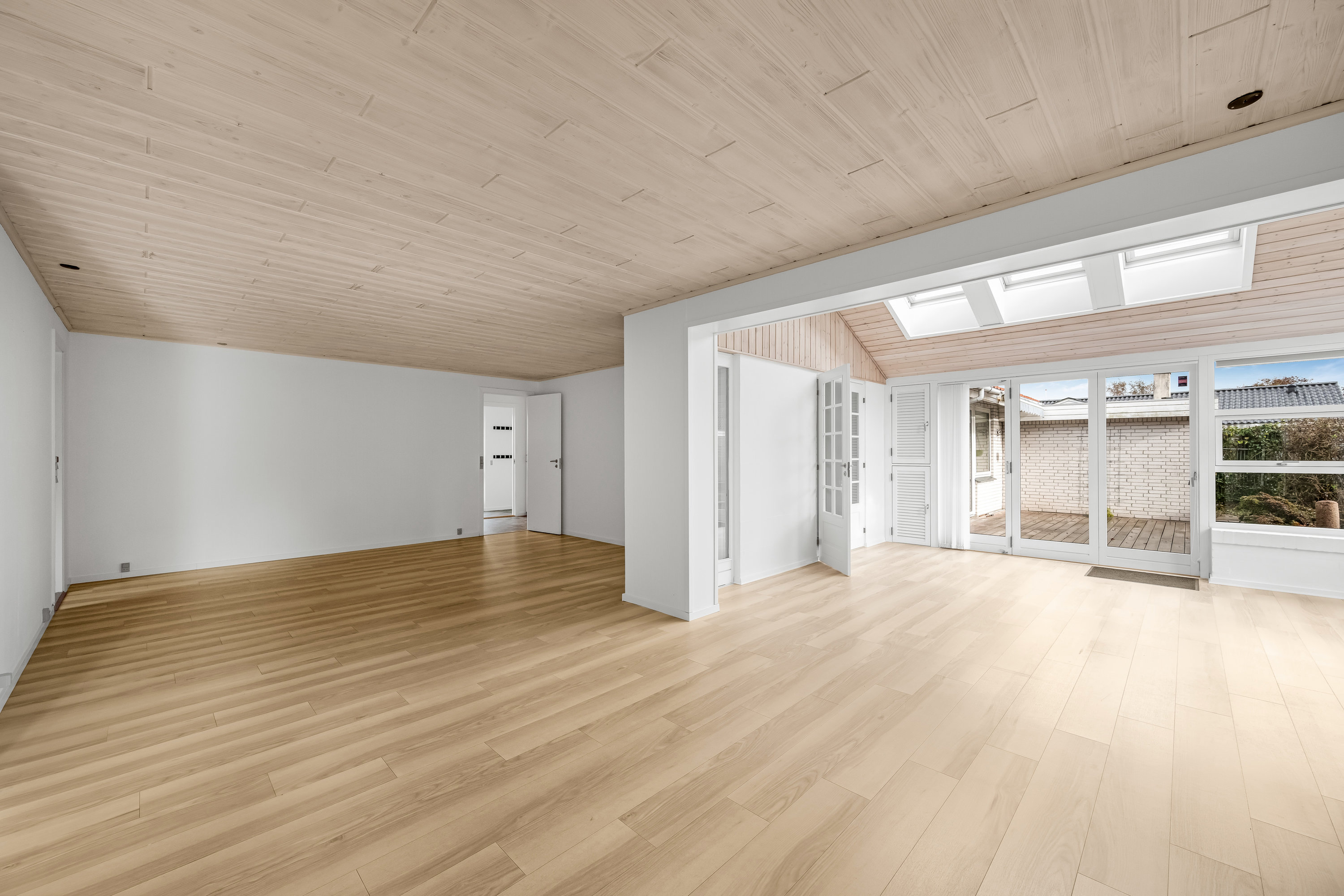 Fremhævet stue billede i fuldskærmstilstand. Billede af Egernvej 8, Borris, 6900 Skjern