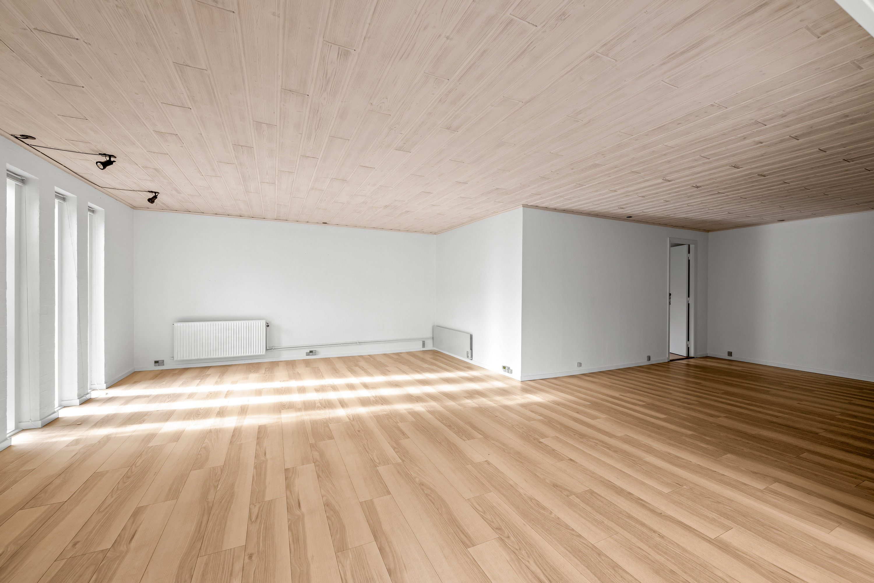 Fremhævet stue billede i fuldskærmstilstand. Billede af Egernvej 8, Borris, 6900 Skjern