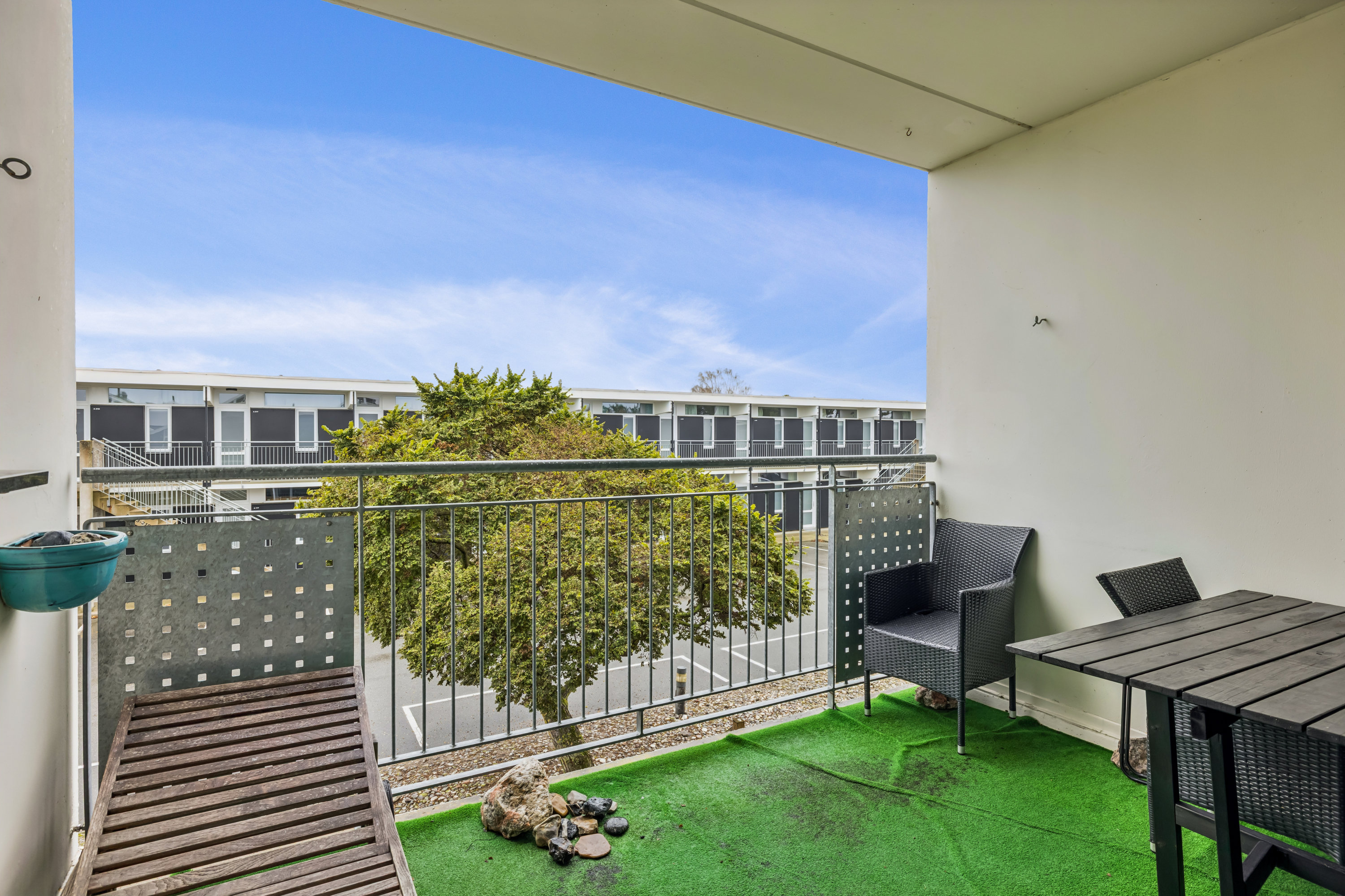 Fremhævet altan billede i fuldskærmstilstand. Billede af Fægangsvej 11B, 1. 208., Bønnerup Strand, 8585 Glesborg