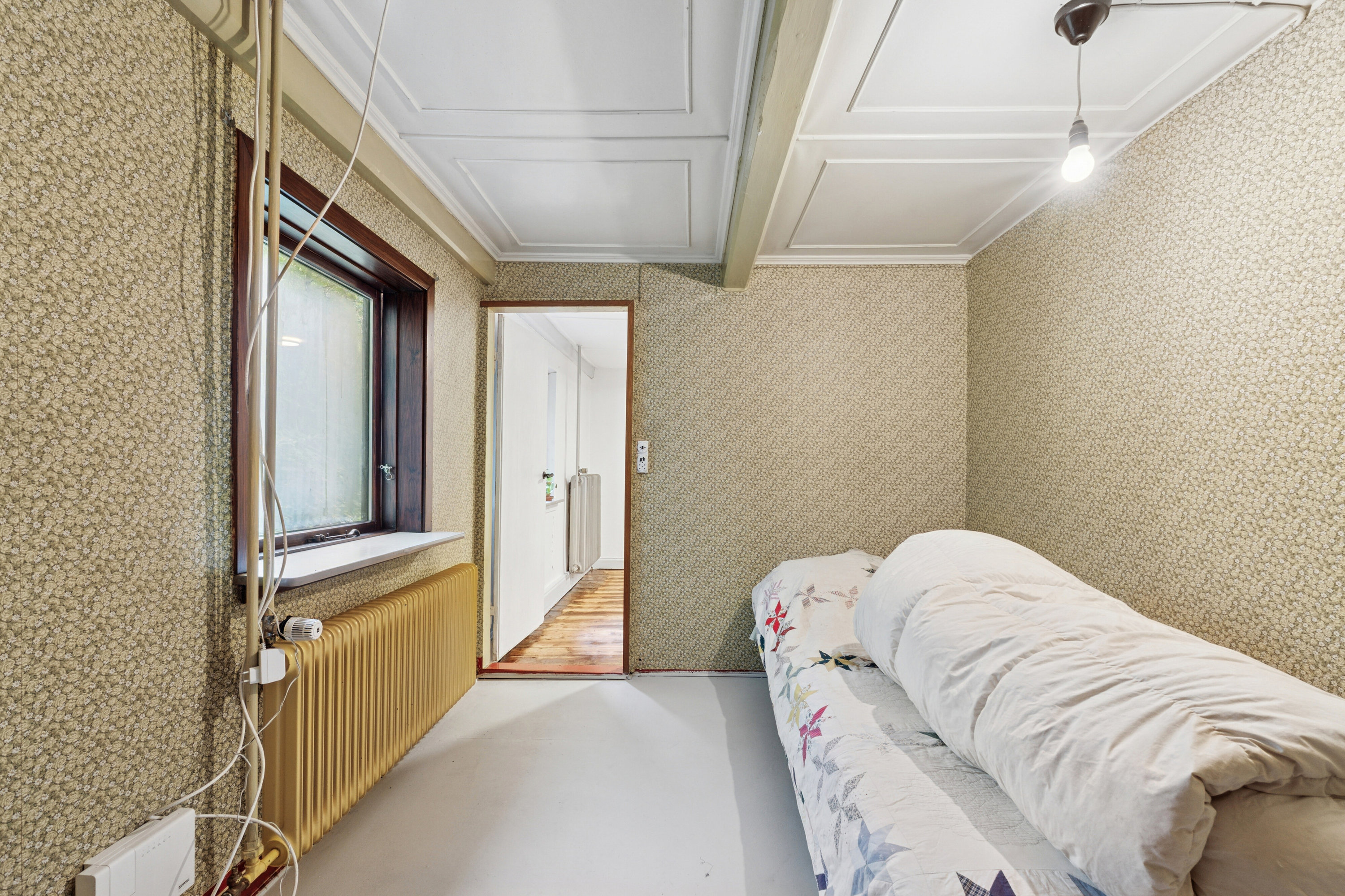 Fremhævet soveværelse billede i fuldskærmstilstand. Billede af Gl Kappendrupvej 49, 5450 Otterup