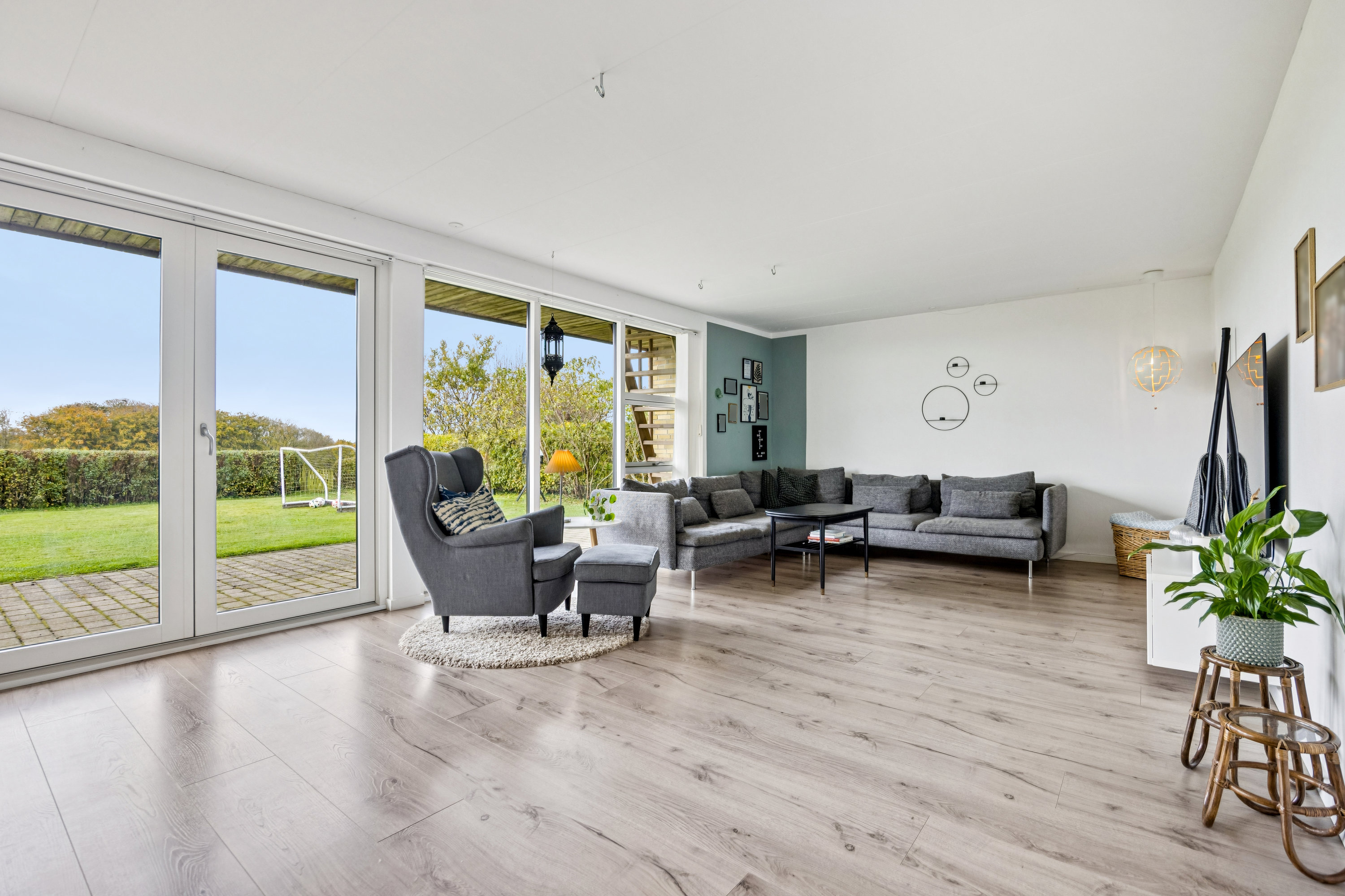 Fremhævet stue billede i fuldskærmstilstand. Billede af Diget 7, 9460 Brovst