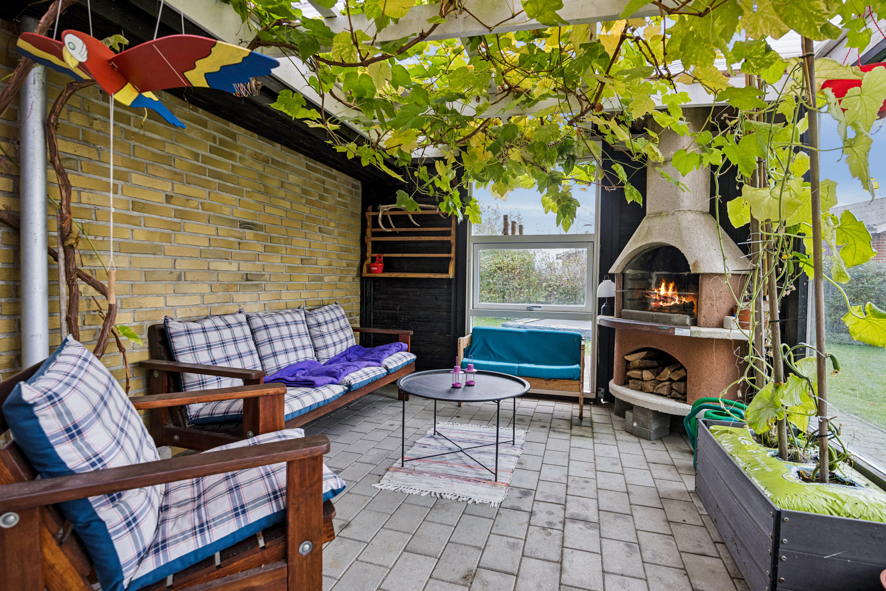 Fremhævet terrasse billede i fuldskærmstilstand. Billede af Diget 7, 9460 Brovst