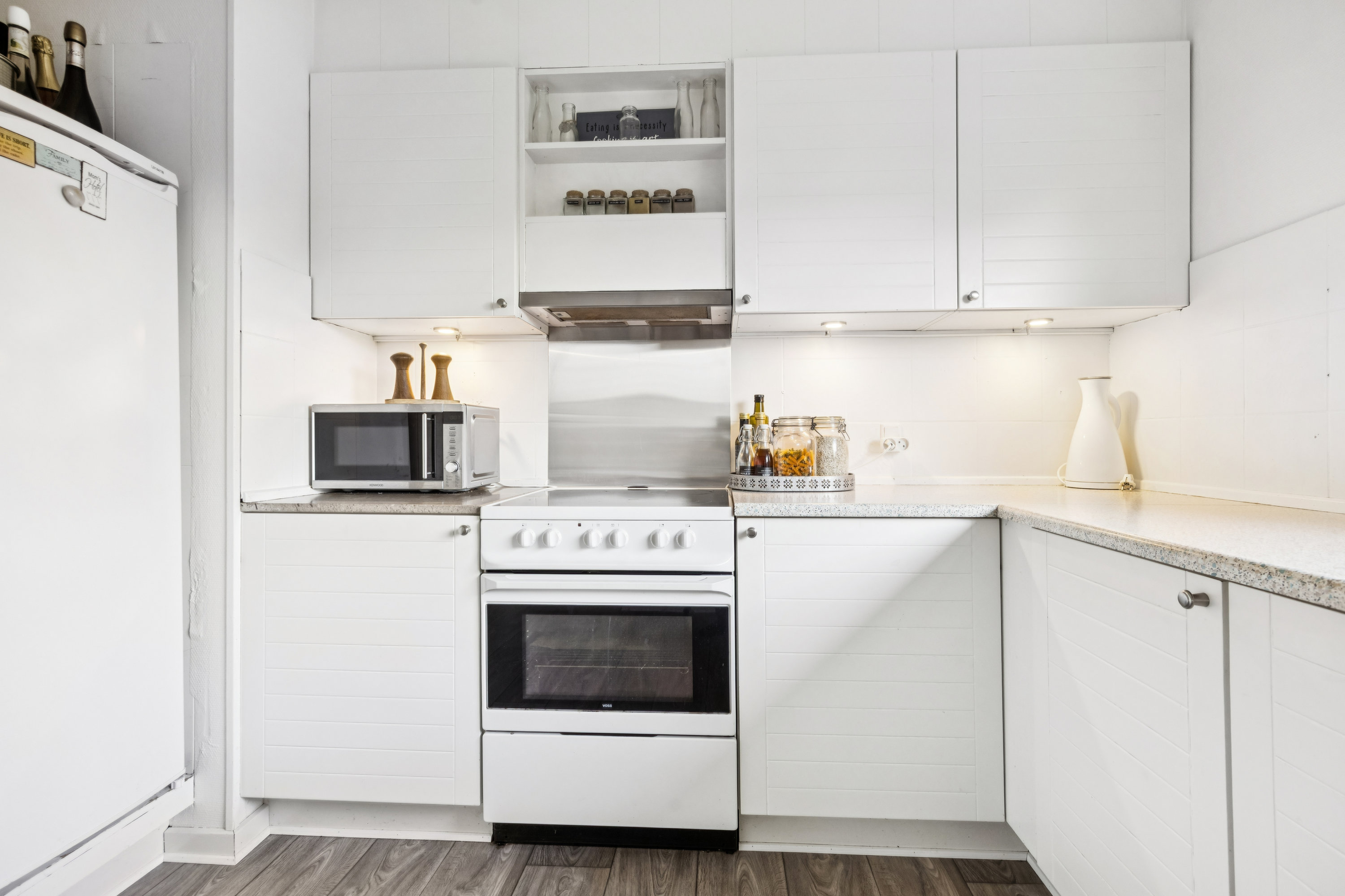 Fremhævet køkken billede i fuldskærmstilstand. Billede af Fuglevænget 41, Klejtrup, 9500 Hobro