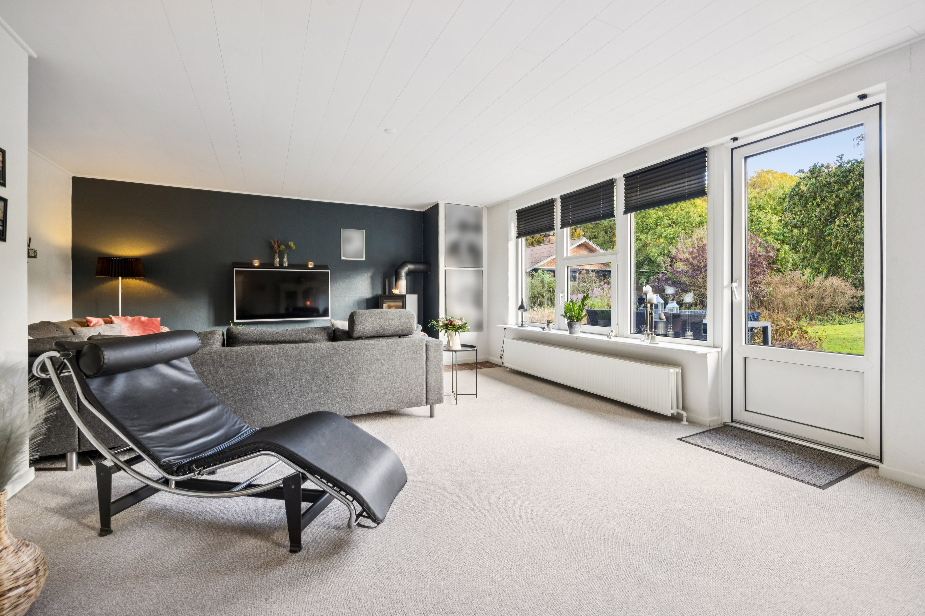 Fremhævet stue billede i fuldskærmstilstand. Billede af Fuglevænget 41, Klejtrup, 9500 Hobro