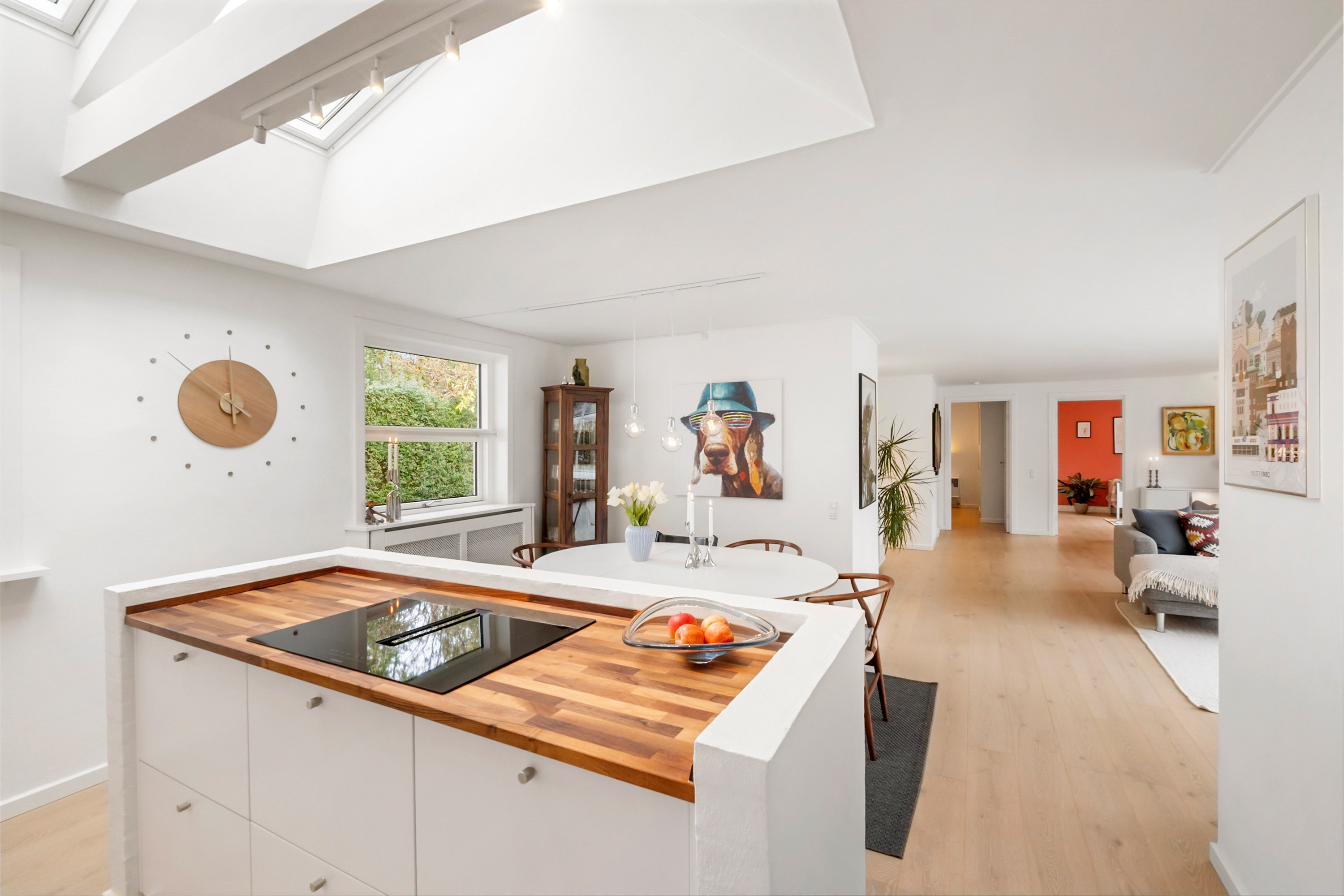 Rækkehus: Køkken på Gæslingestien 6A, Trørød, 2950 Vedbæk