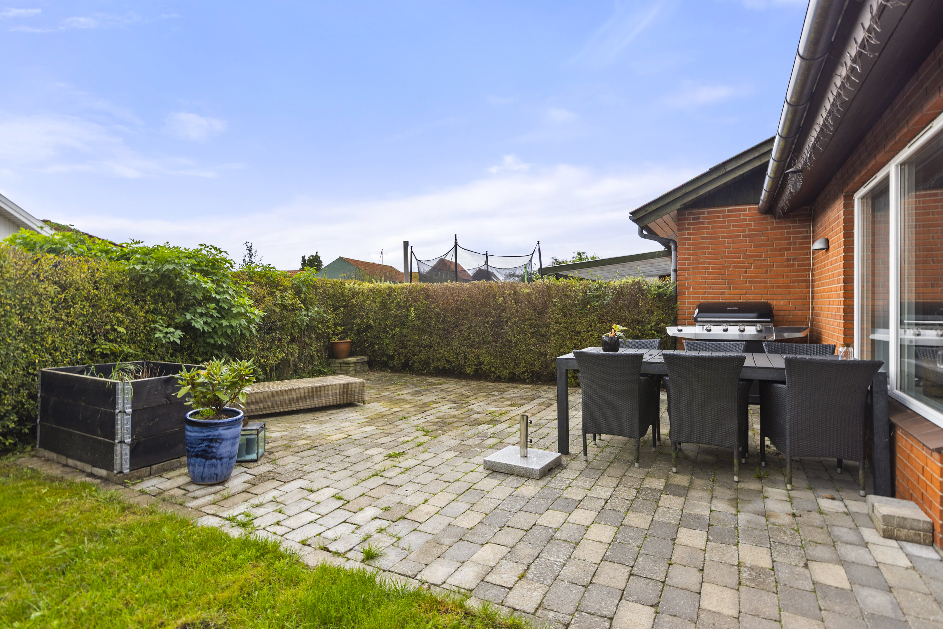 Fremhævet terrasse billede i fuldskærmstilstand. Billede af Drosselvej 39, 4295 Stenlille