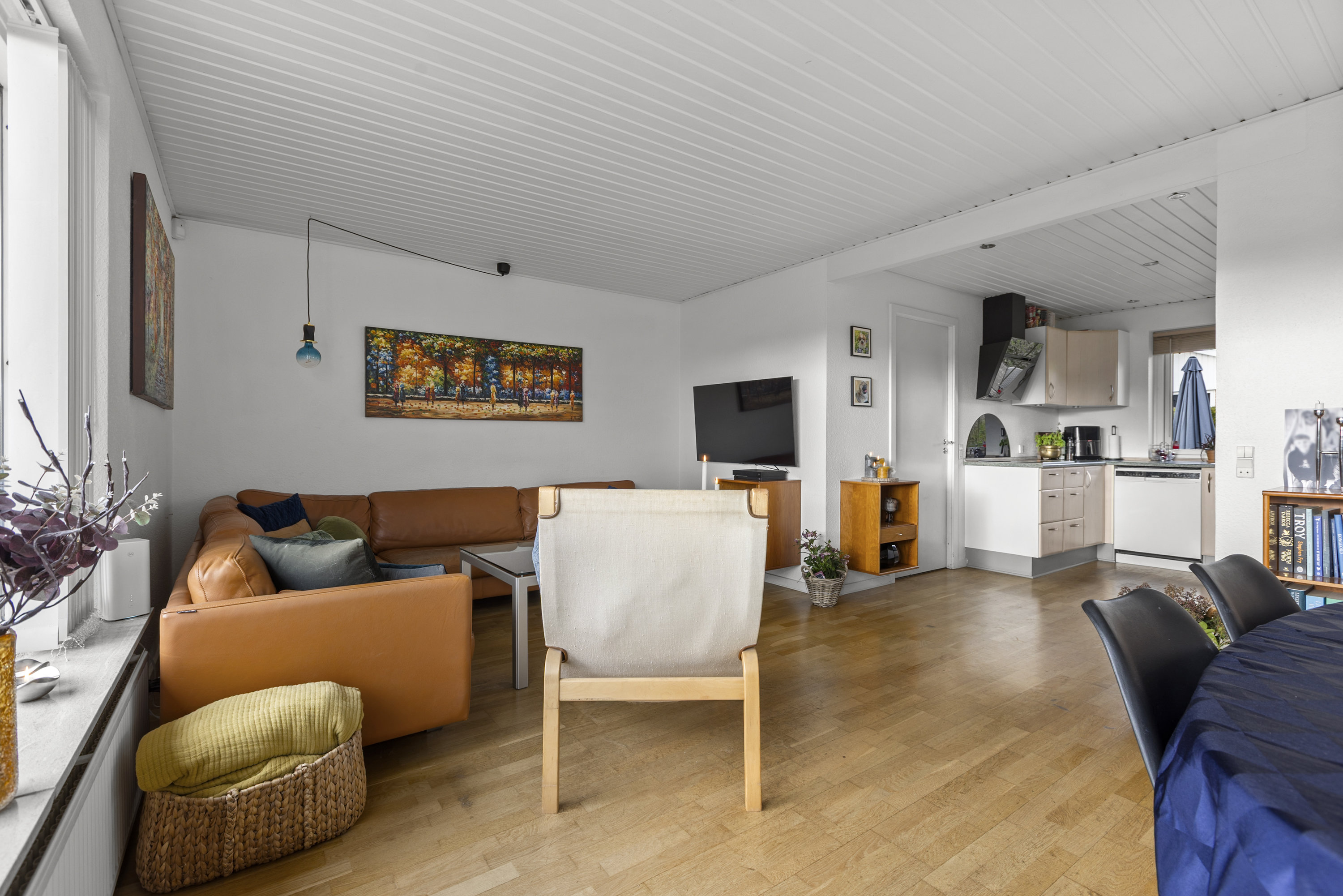 Fremhævet stue billede i fuldskærmstilstand. Billede af Drosselvej 39, 4295 Stenlille