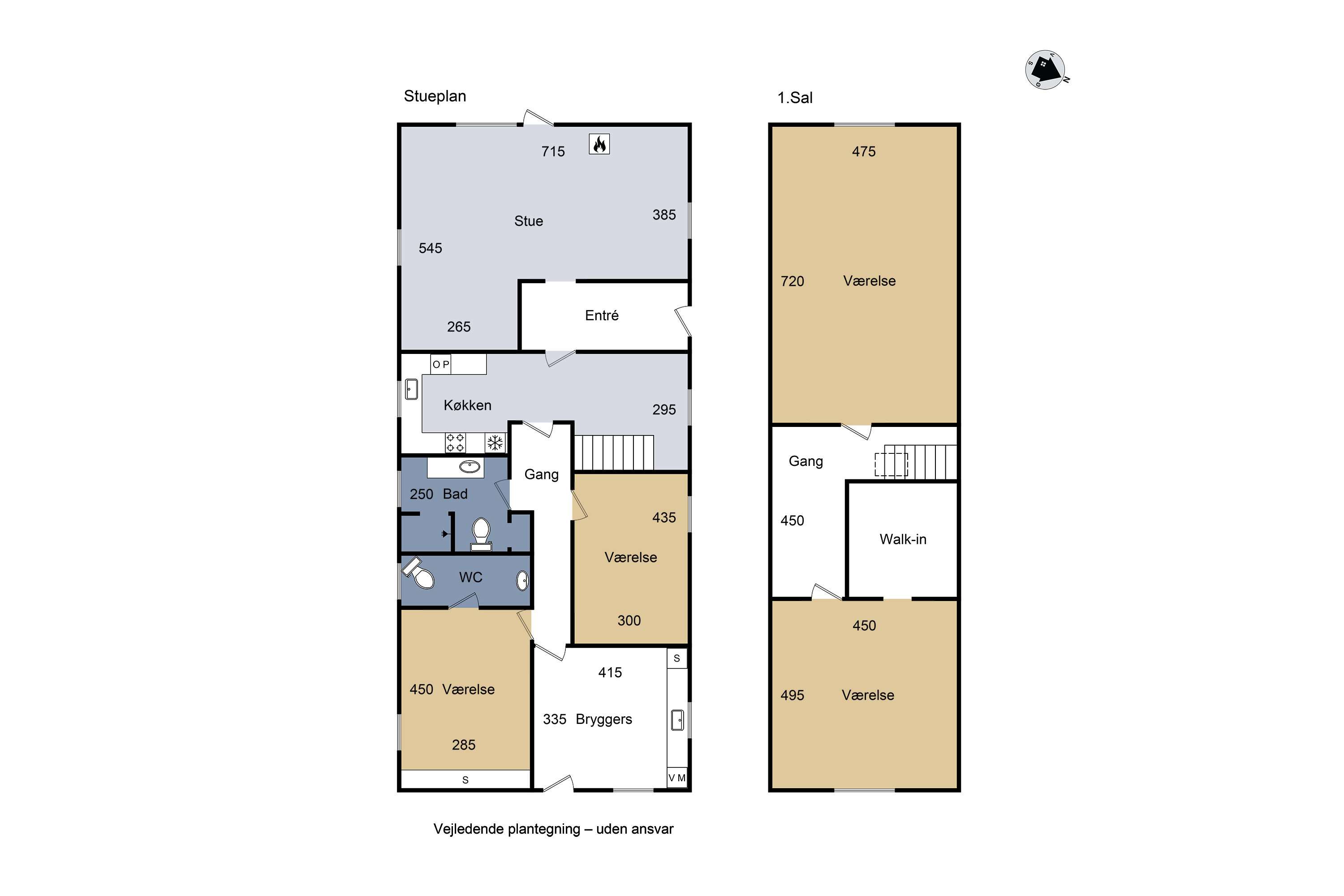 Plantegninger billede af Juliedalvej 6, Døjringe, 4180 Sorø