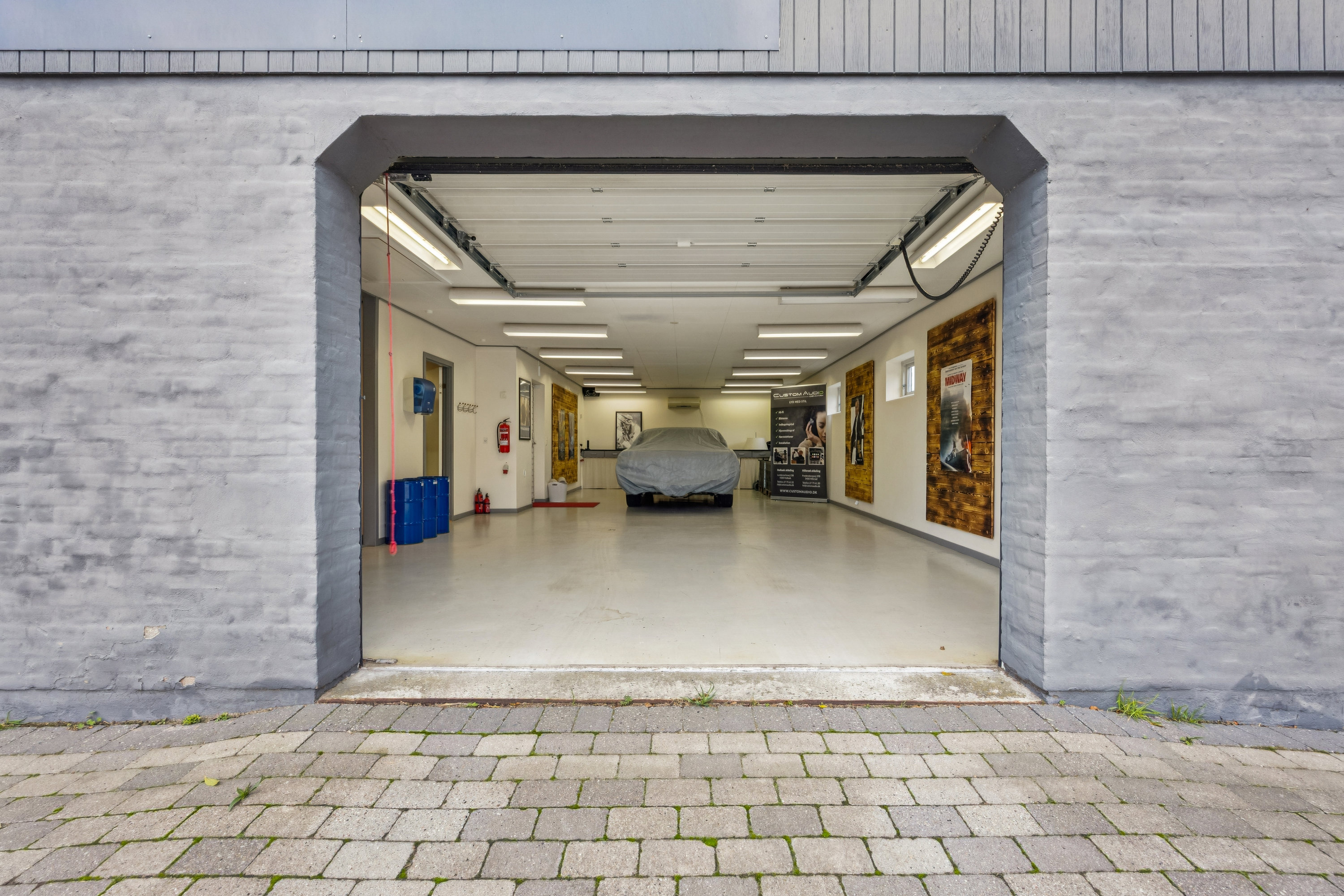 Fremhævet garage billede i fuldskærmstilstand. Billede af Ny Hagestedvej 63, Ny Hagested, 4532 Gislinge