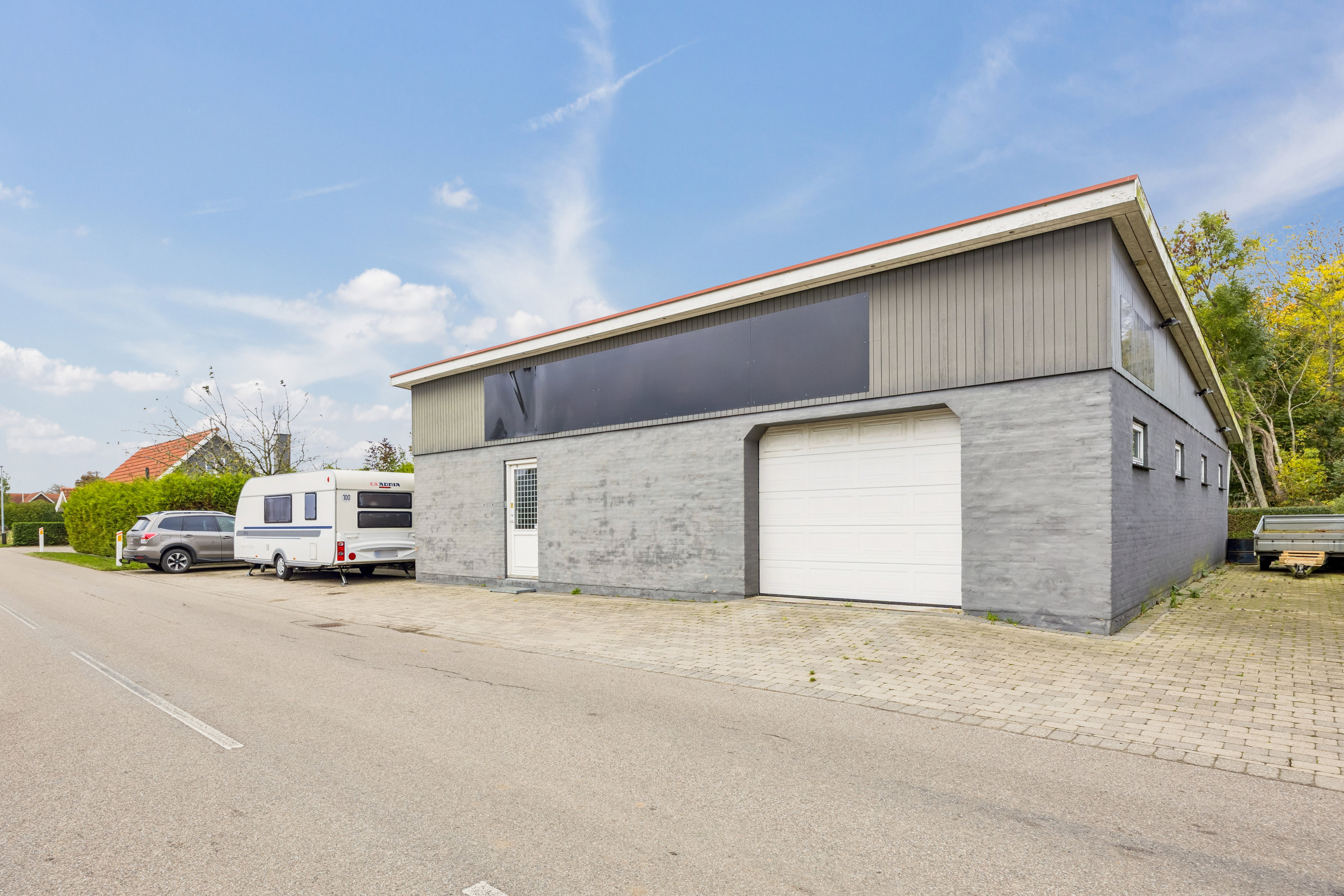 Fremhævet garage billede i fuldskærmstilstand. Billede af Ny Hagestedvej 63, Ny Hagested, 4532 Gislinge