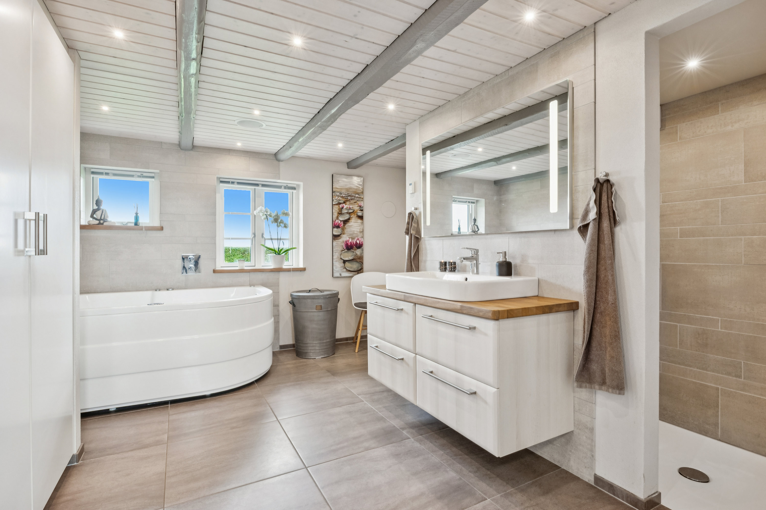 Fremhævet badeværelse billede i fuldskærmstilstand. Billede af Ny Hagestedvej 63, Ny Hagested, 4532 Gislinge