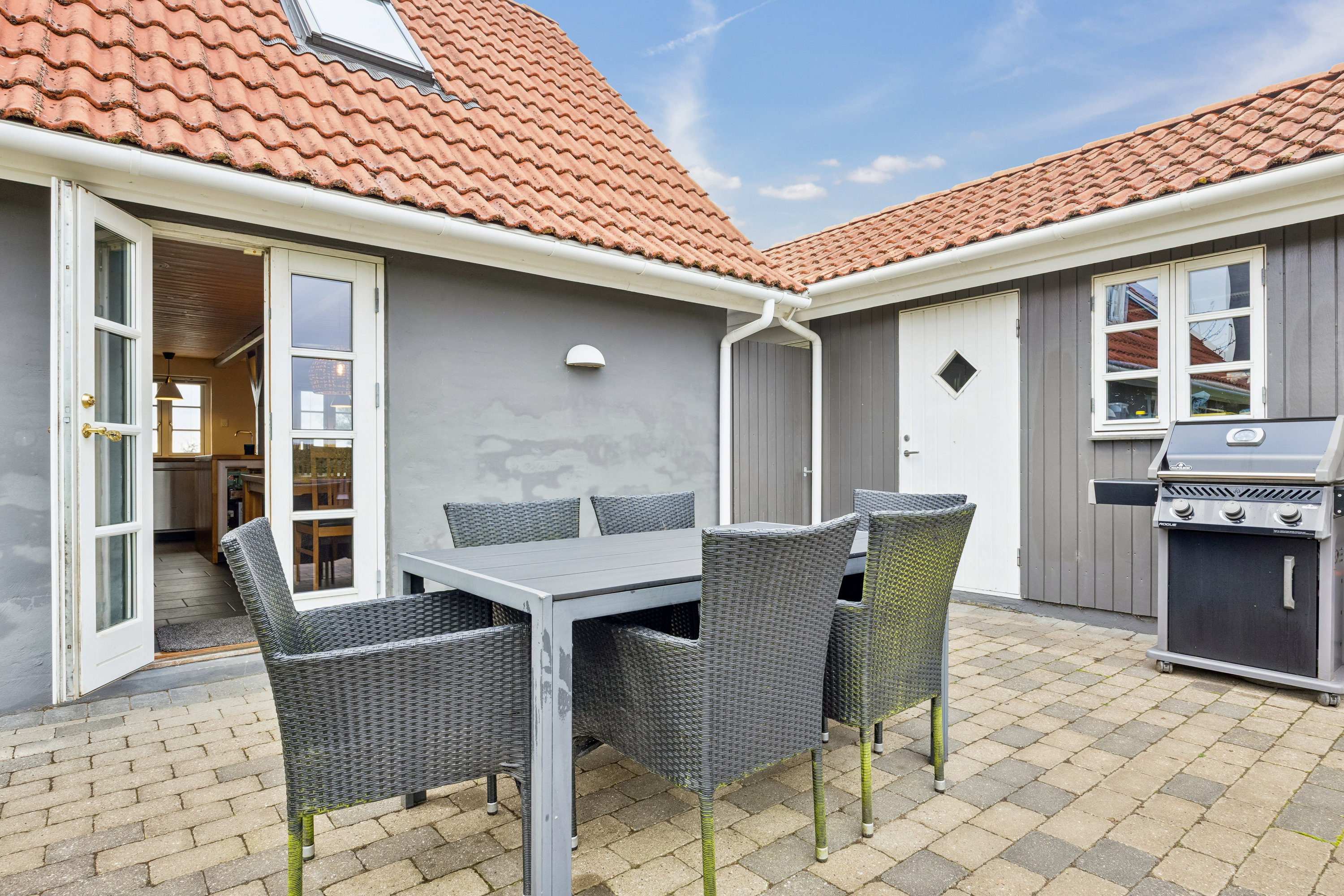 Fremhævet terrasse  billede i fuldskærmstilstand. Billede af Ny Hagestedvej 63, Ny Hagested, 4532 Gislinge