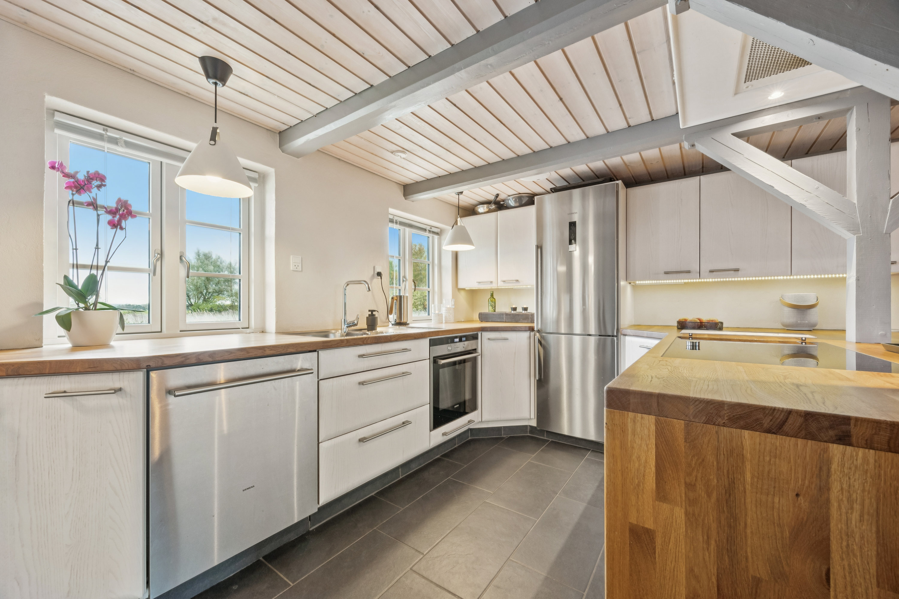 Fremhævet køkken billede i fuldskærmstilstand. Billede af Ny Hagestedvej 63, Ny Hagested, 4532 Gislinge