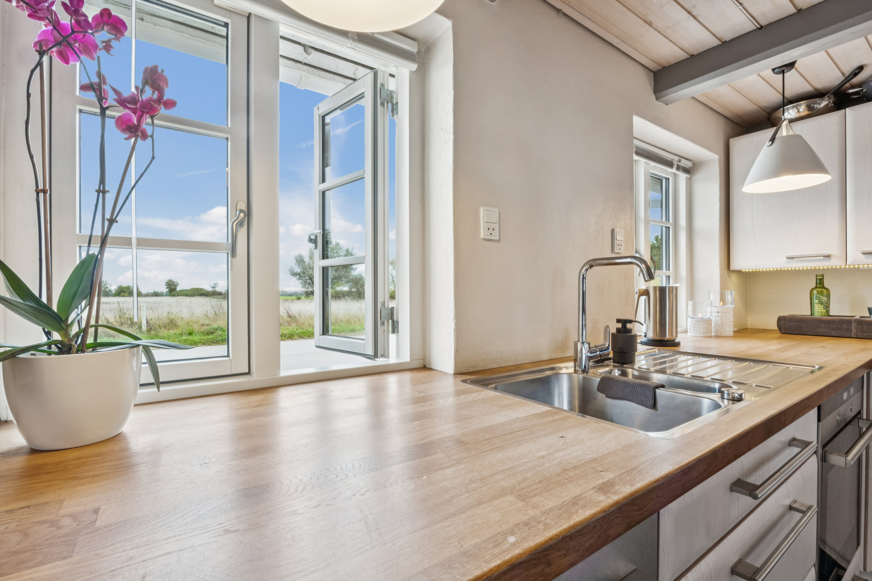 Fremhævet køkken billede i fuldskærmstilstand. Billede af Ny Hagestedvej 63, Ny Hagested, 4532 Gislinge