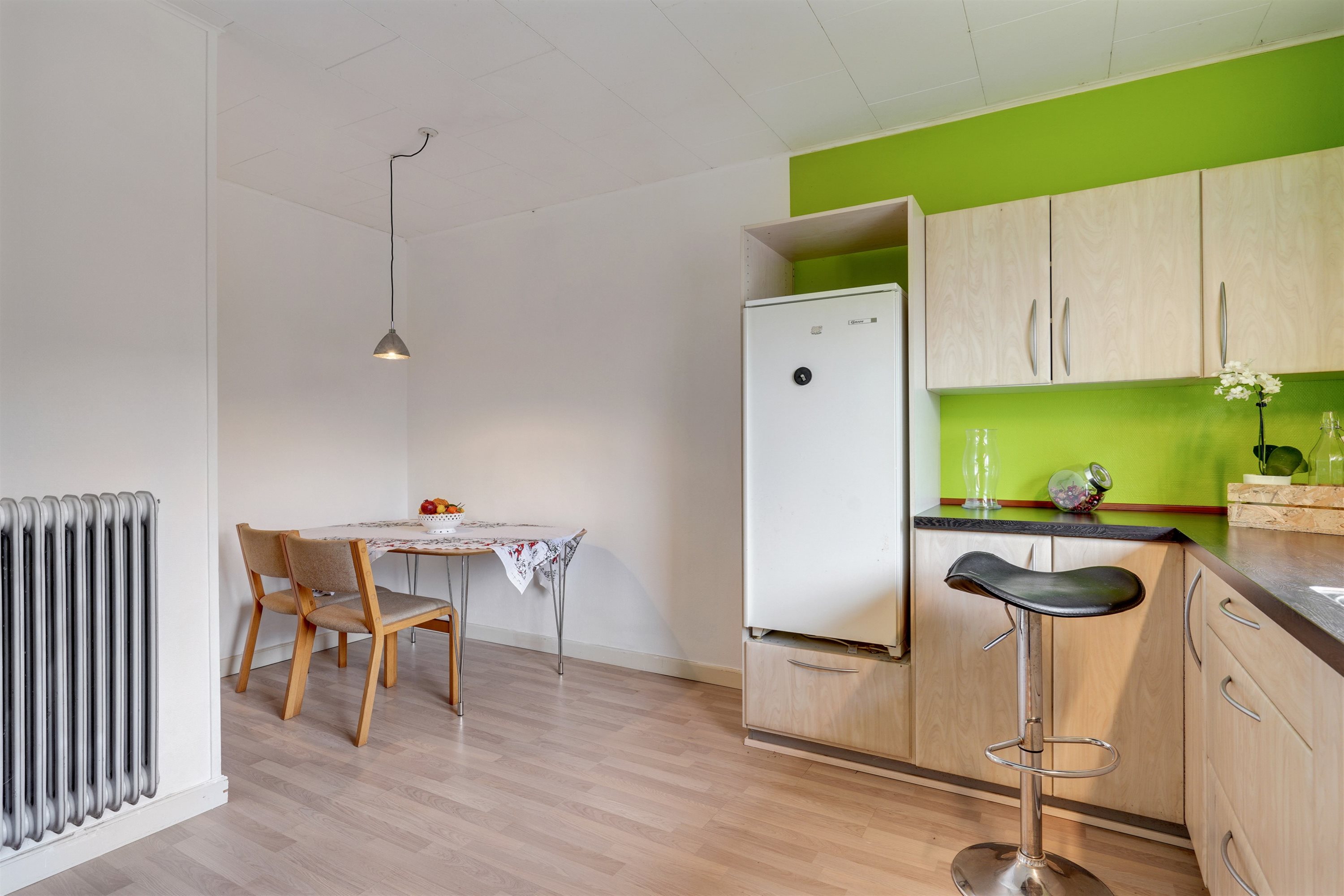 Fremhævet køkken billede i fuldskærmstilstand. Billede af Vejlevej 53, Hodde, 6862 Tistrup