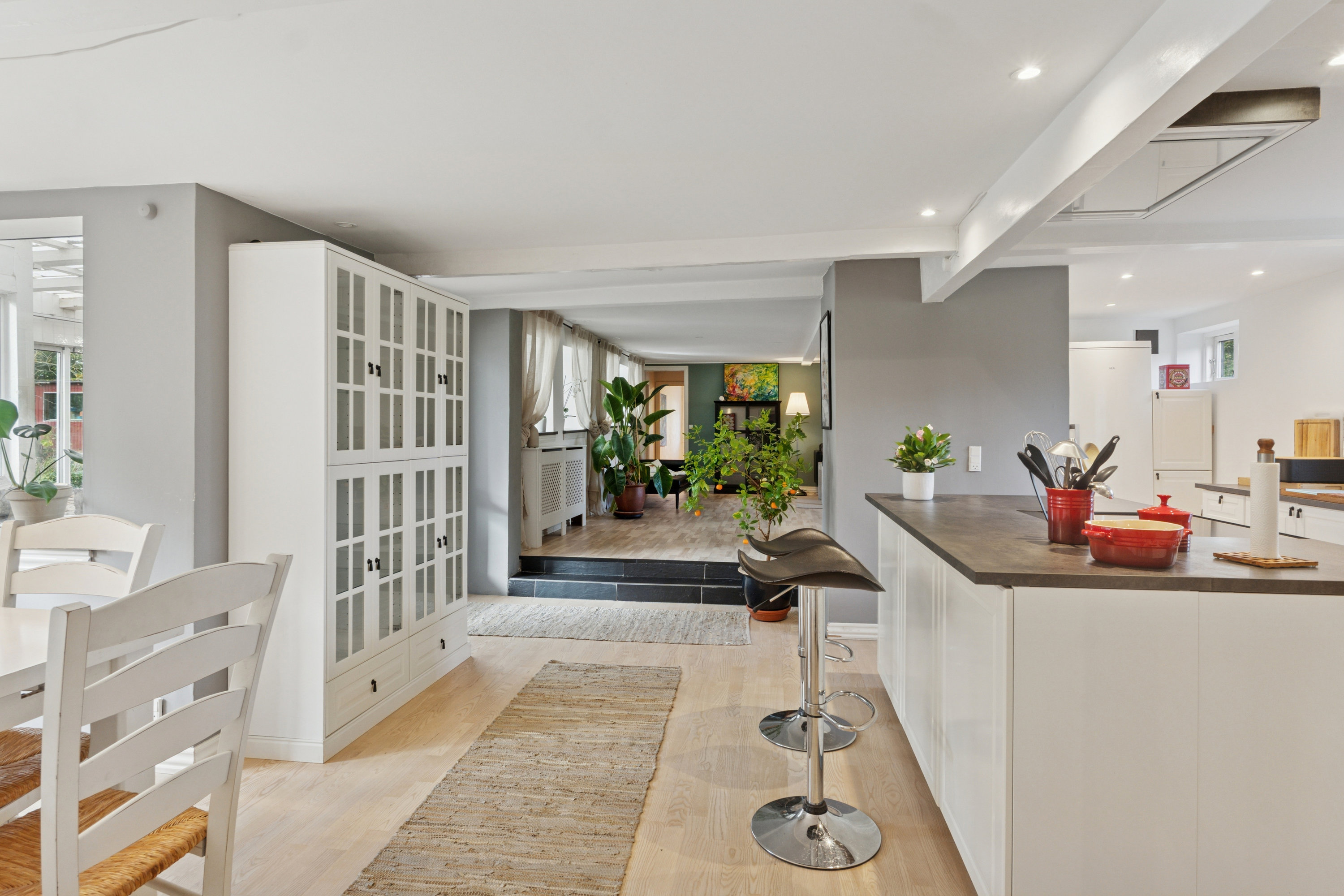 Fremhævet køkken / alrum billede i fuldskærmstilstand. Billede af Stadionsvej 3, 4735 Mern