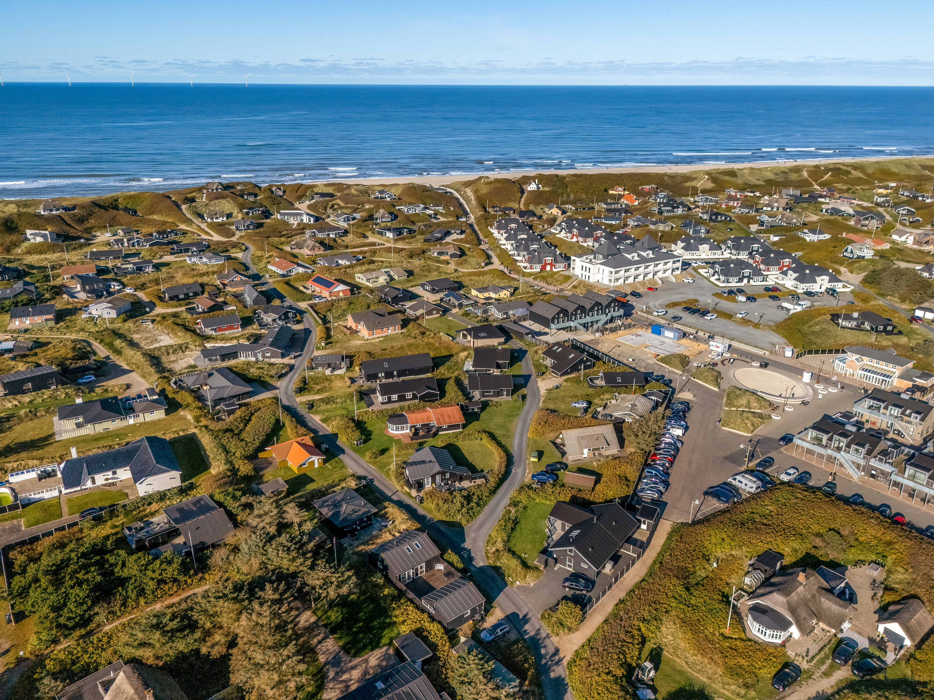 Miniaturebillede 1: luftfoto. Billede af Sletten 5, Søndervig, 6950 Ringkøbing