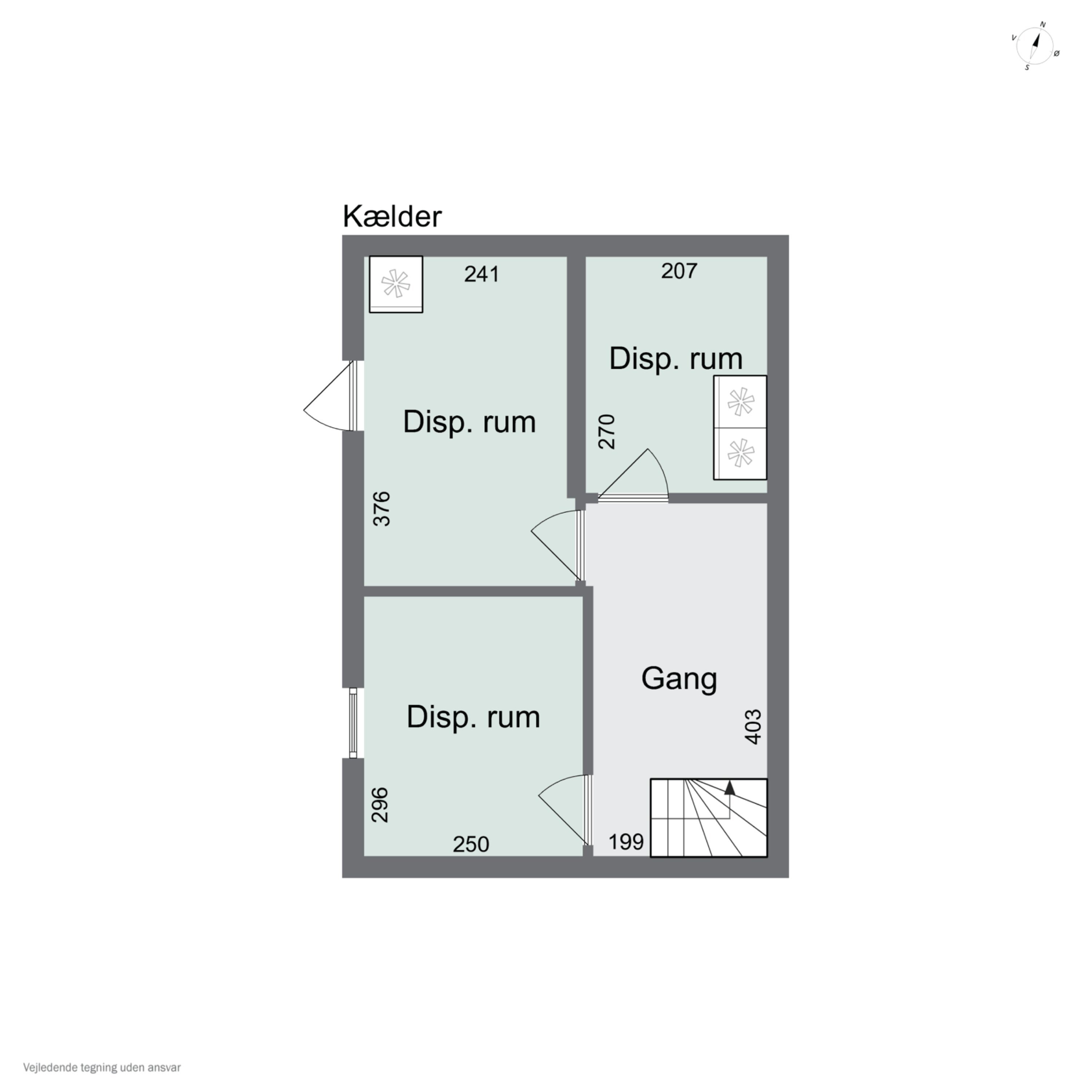 Plantegninger billede af Spurvebakken 5, Kregme, 3300 Frederiksværk
