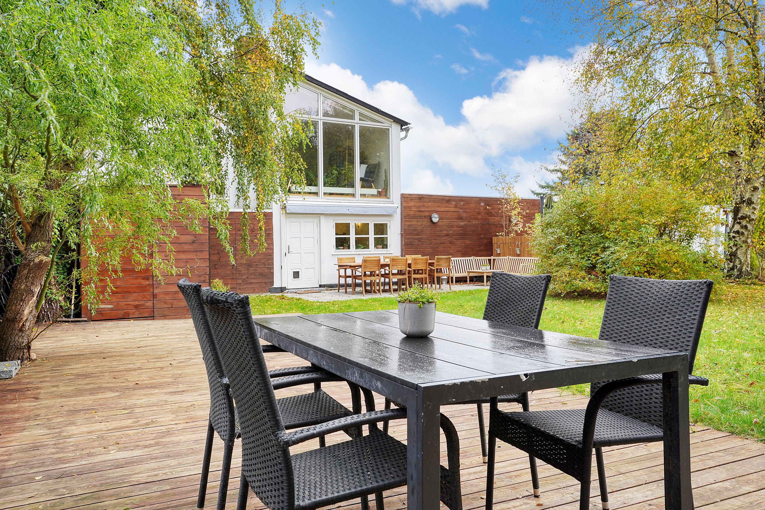 Miniaturebillede 2: terrasse. Billede af Høje Lønholt 12A, Lønholt, 3480 Fredensborg