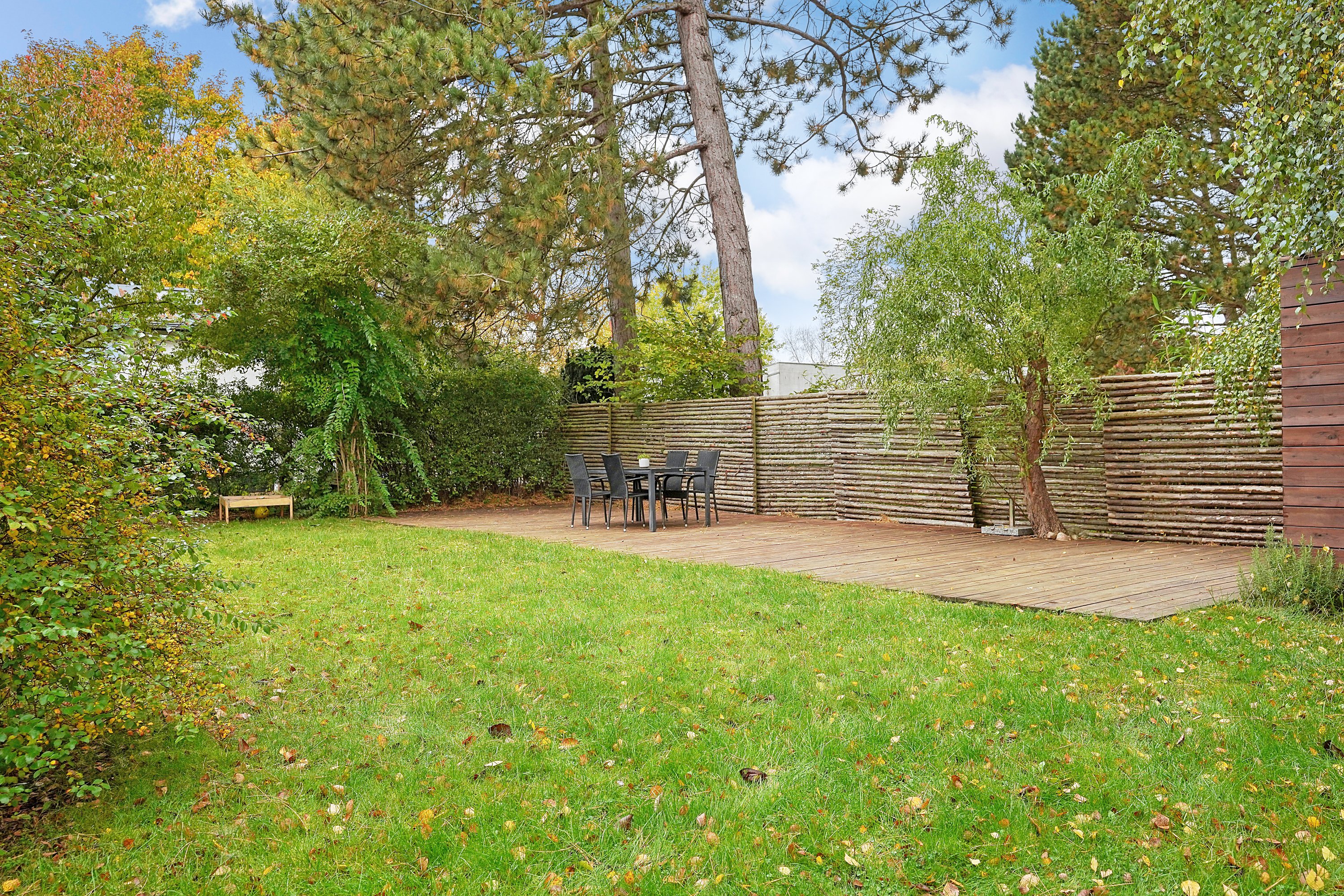 Fremhævet terrasse billede i fuldskærmstilstand. Billede af Høje Lønholt 12A, Lønholt, 3480 Fredensborg