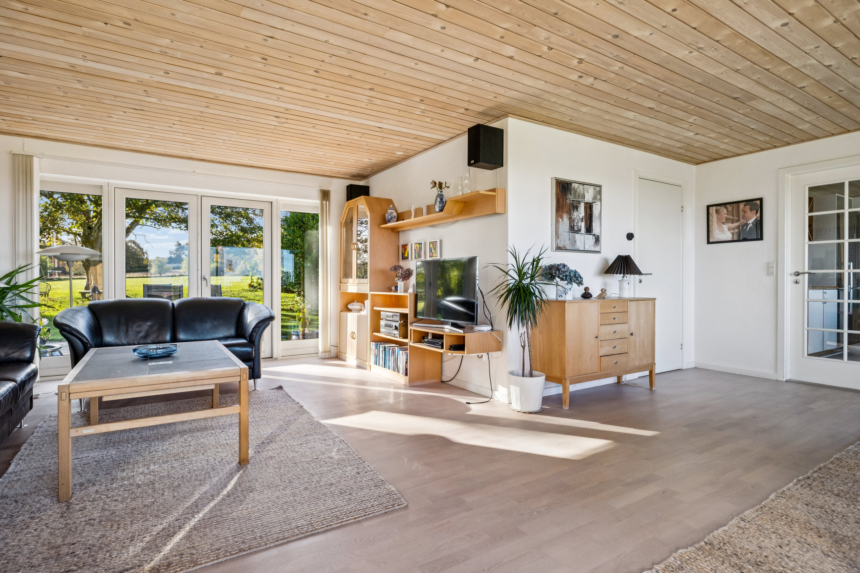 Fremhævet opholdsstue billede i fuldskærmstilstand. Billede af Sandgravvej 10, Gram, 8660 Skanderborg