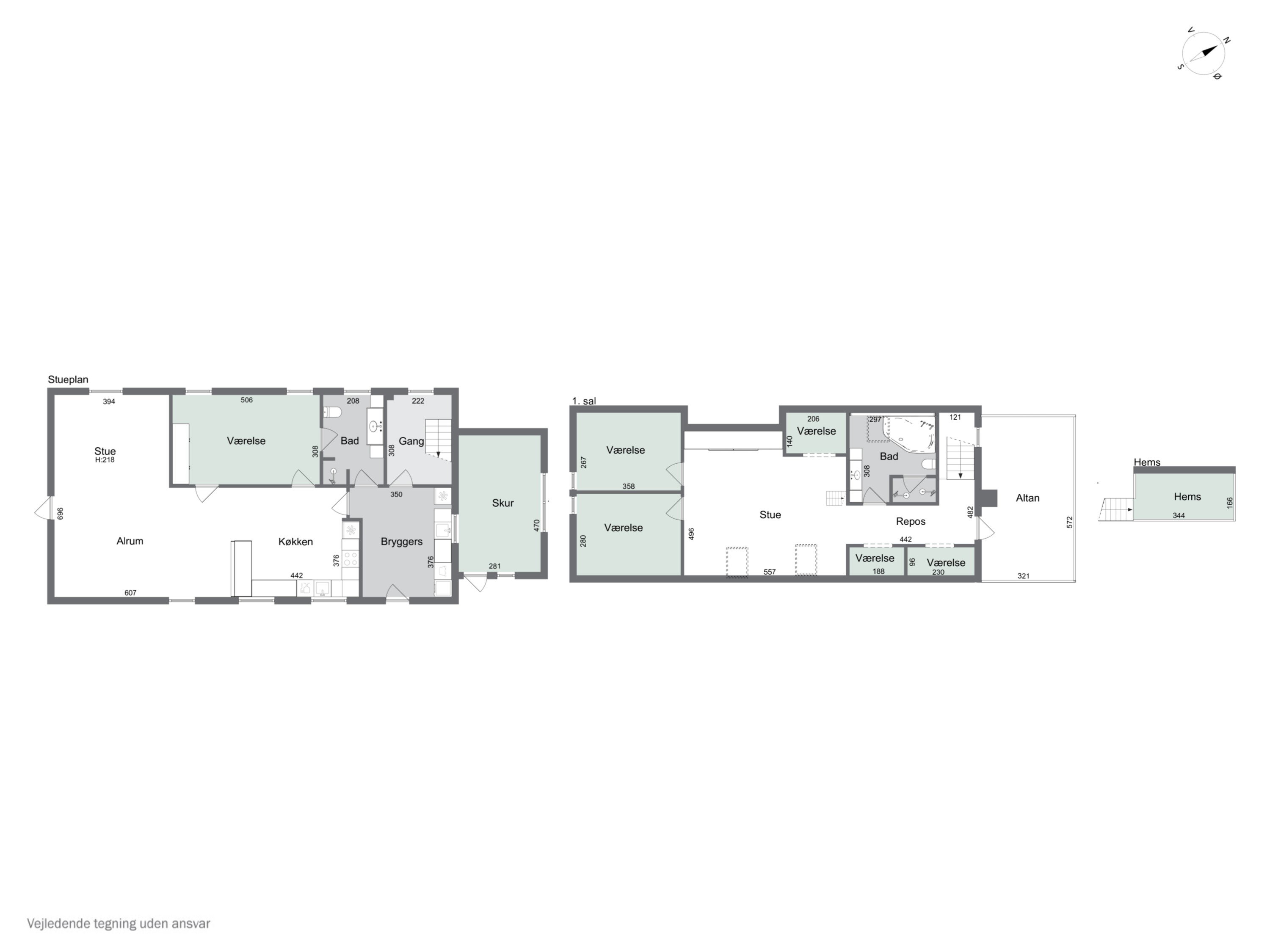 Plantegninger billede af Frederikshavnsvej 225, Hørmested, 9870 Sindal