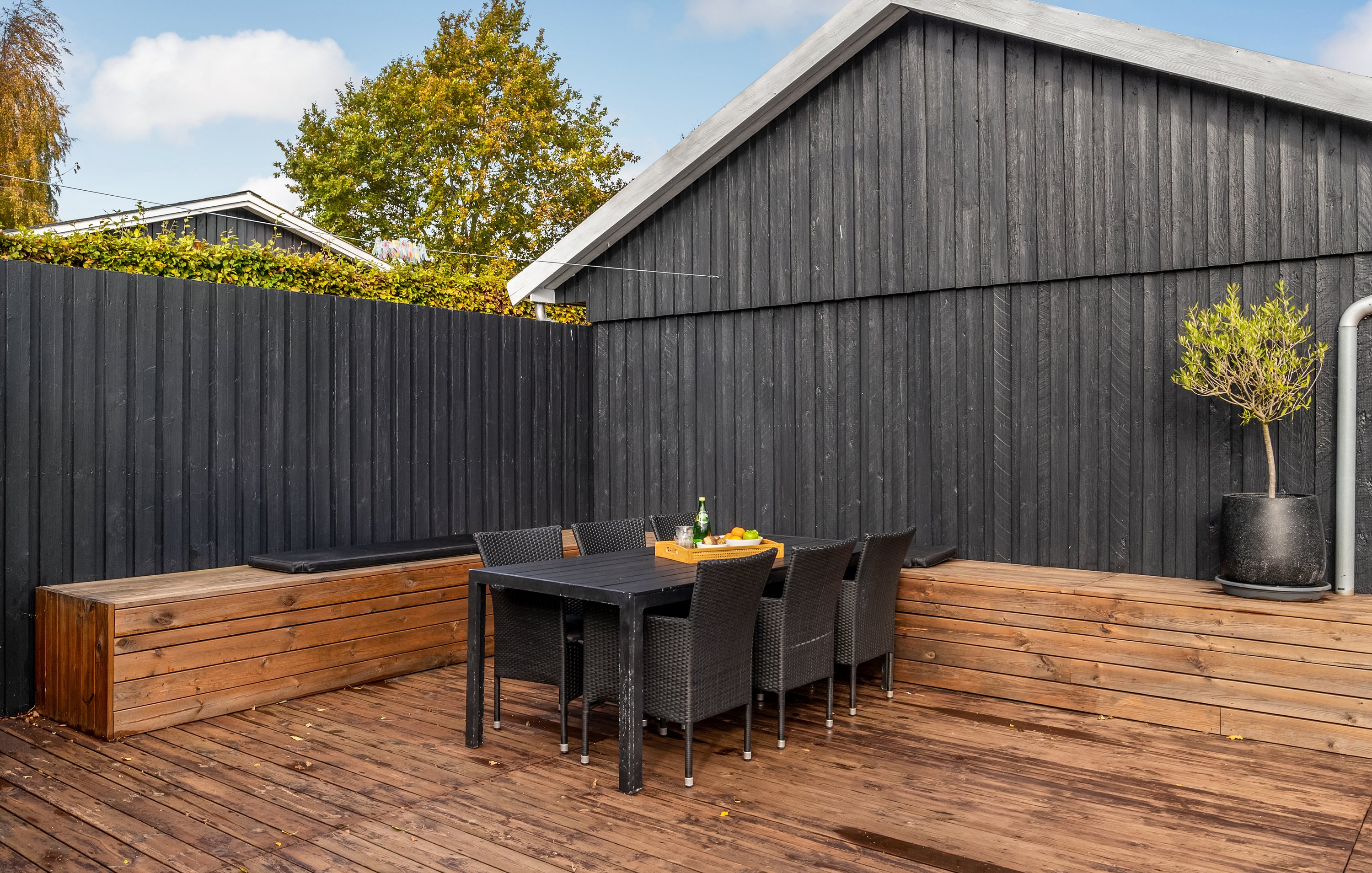 Fremhævet terrasse billede i fuldskærmstilstand. Billede af To-Bjerg 186, Uglerup, 4300 Holbæk