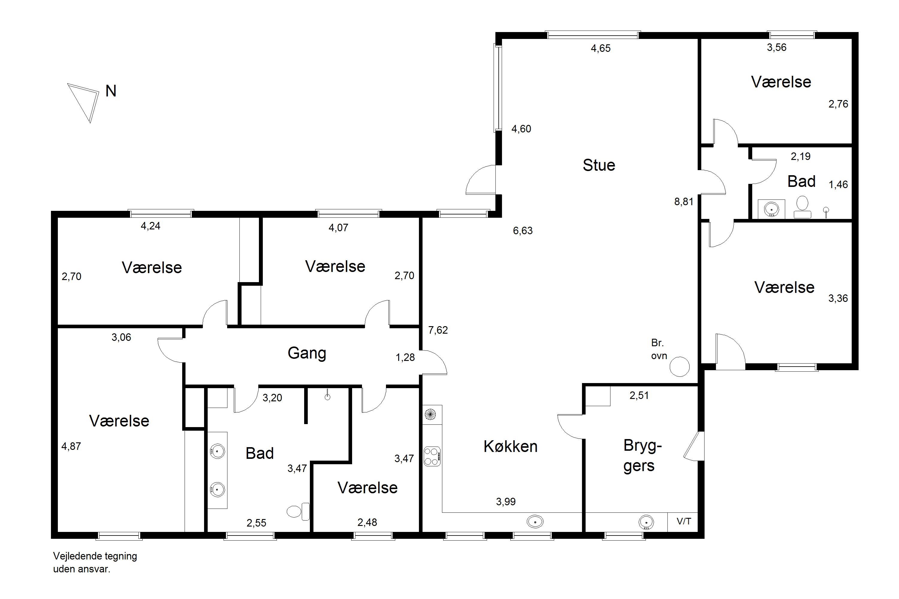 Plantegninger billede af Anemonevej 17, 9870 Sindal