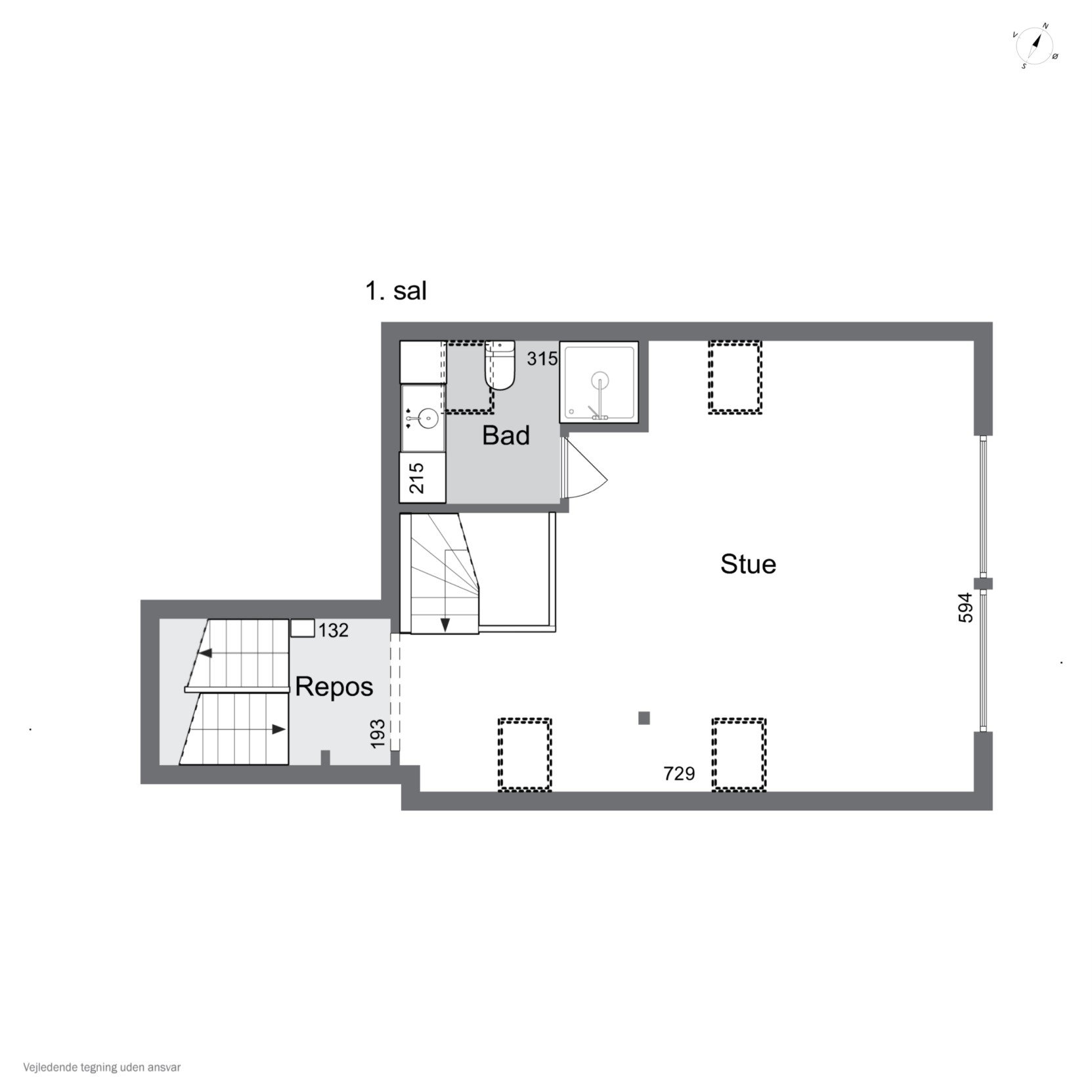 Plantegninger billede af Ved Fjorden 3, Lyndby, 4070 Kirke Hyllinge