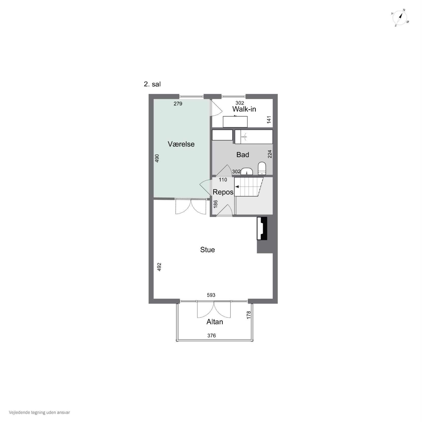 Plantegninger billede af Ved Fjorden 3, Lyndby, 4070 Kirke Hyllinge