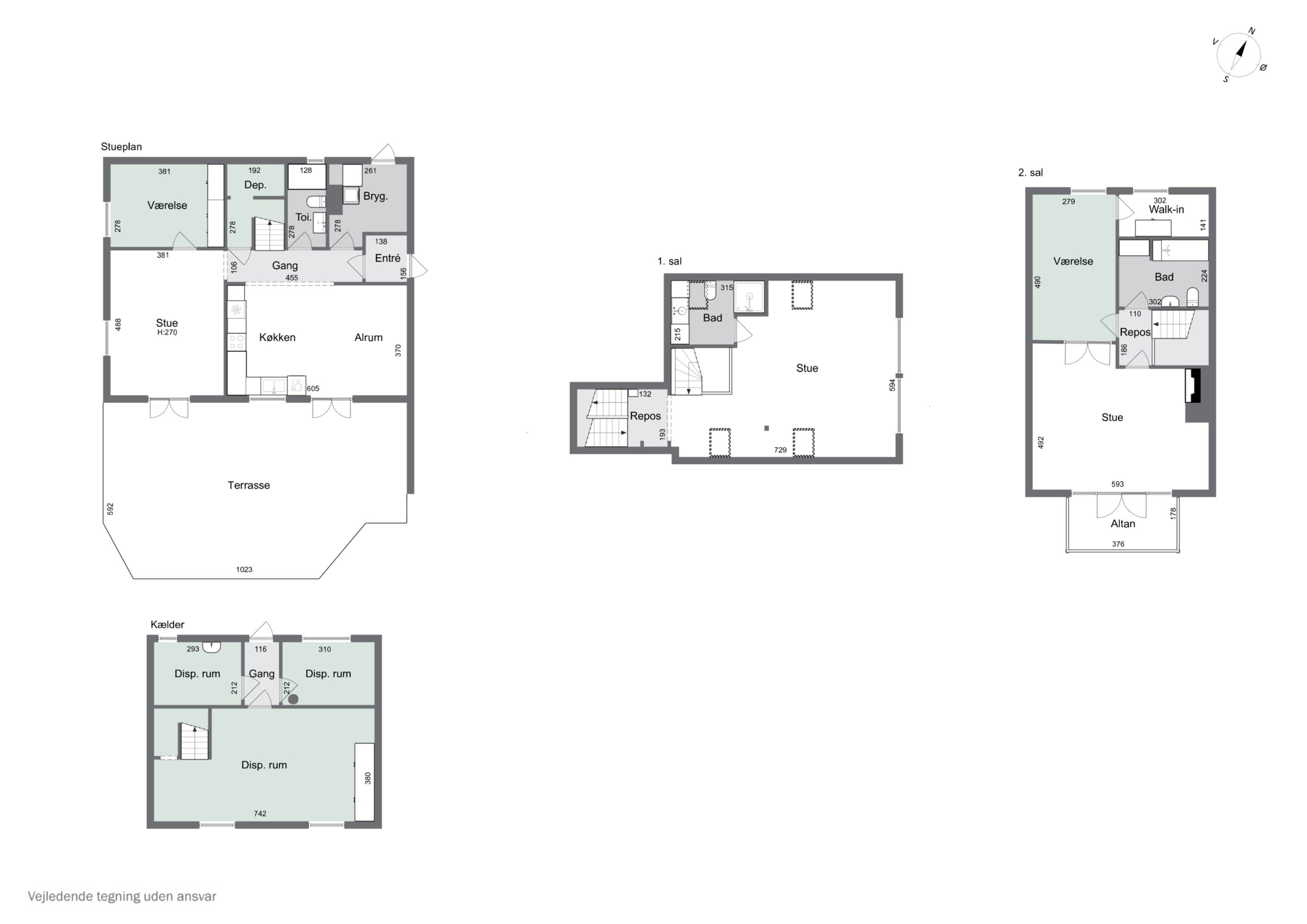 Plantegninger billede af Ved Fjorden 3, Lyndby, 4070 Kirke Hyllinge