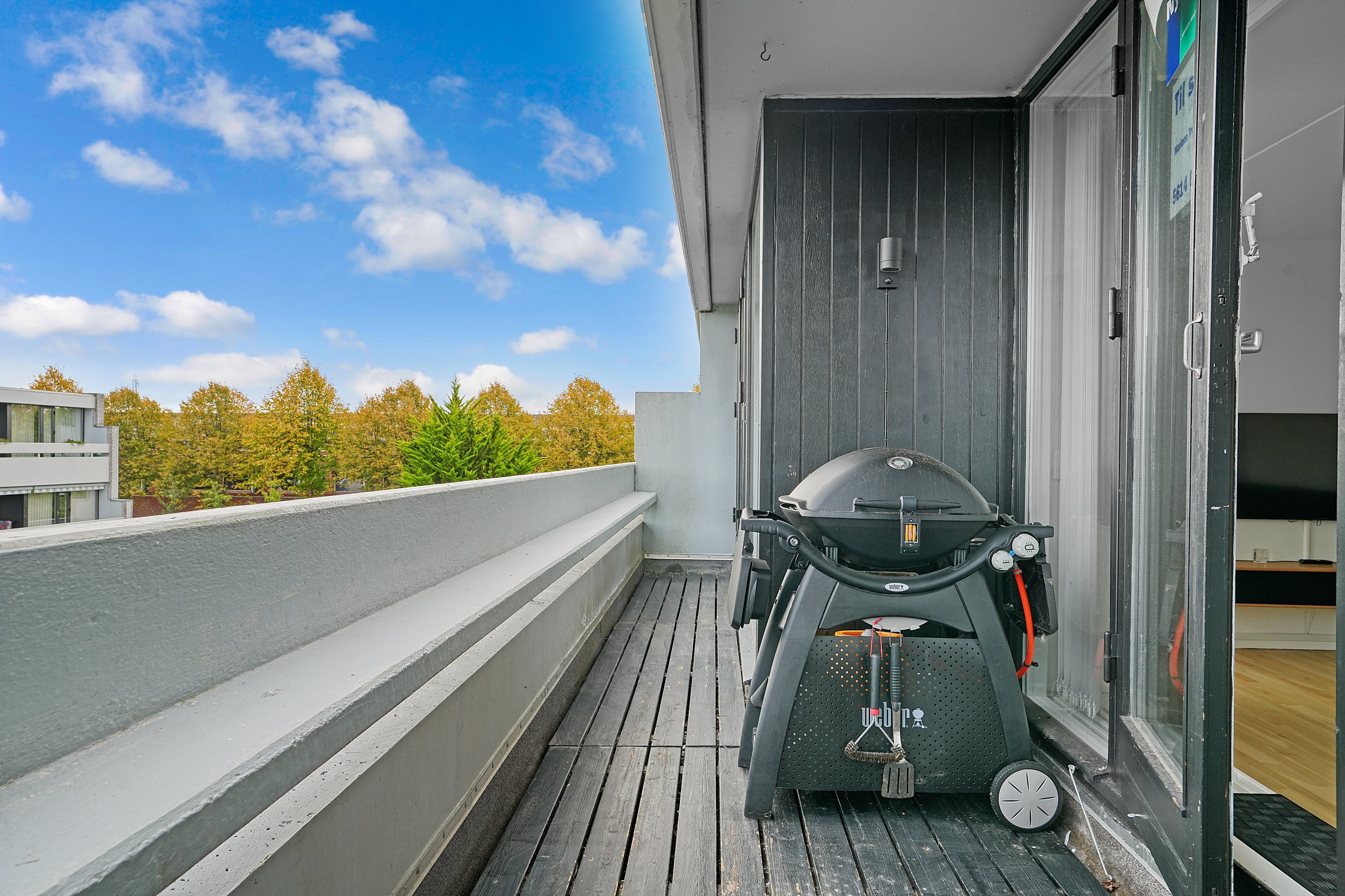 Fremhævet altan billede i fuldskærmstilstand. Billede af Akacieparken 9B, 2. 46., 2680 Solrød Strand