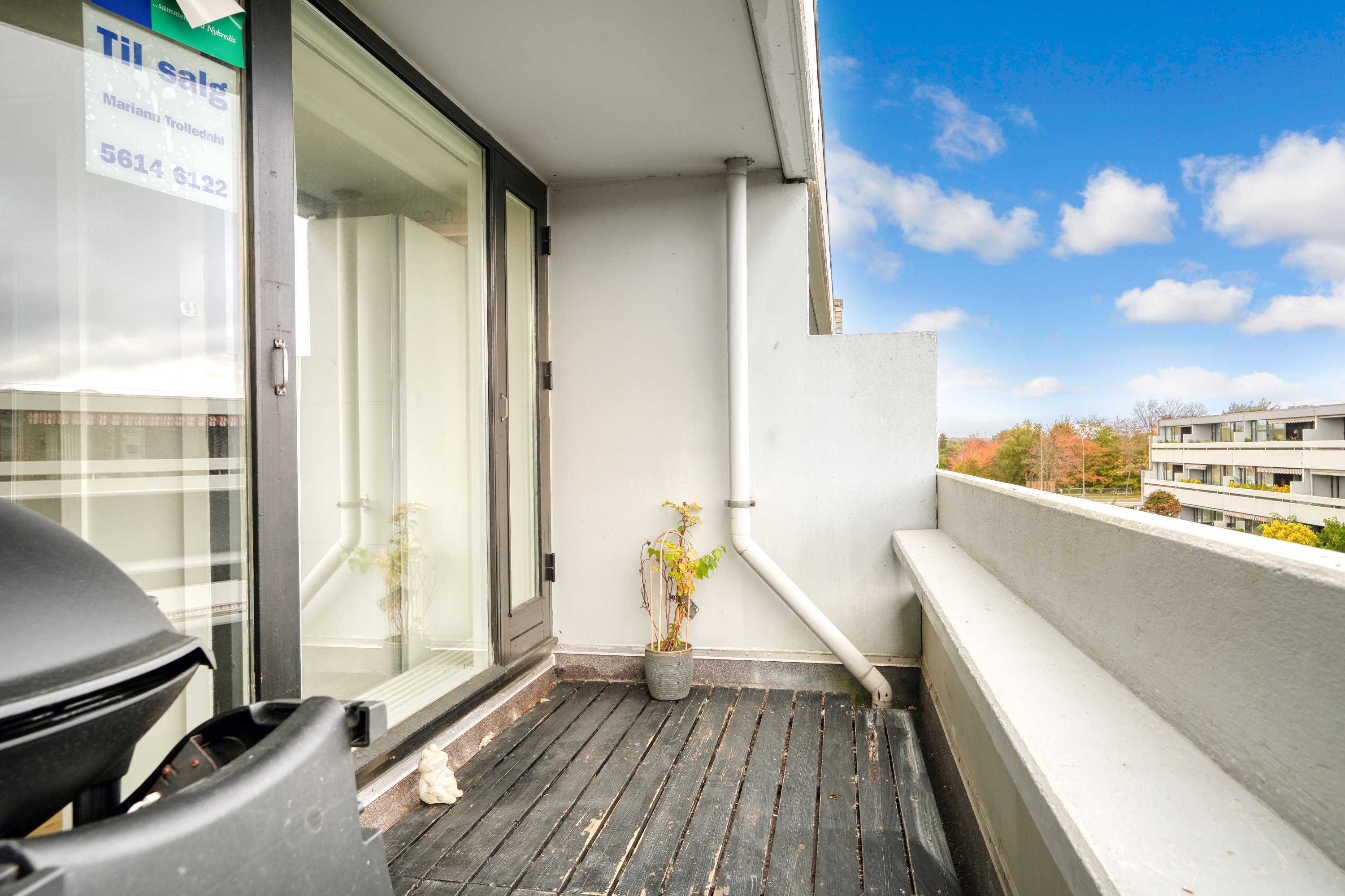 Fremhævet altan billede i fuldskærmstilstand. Billede af Akacieparken 9B, 2. 46., 2680 Solrød Strand