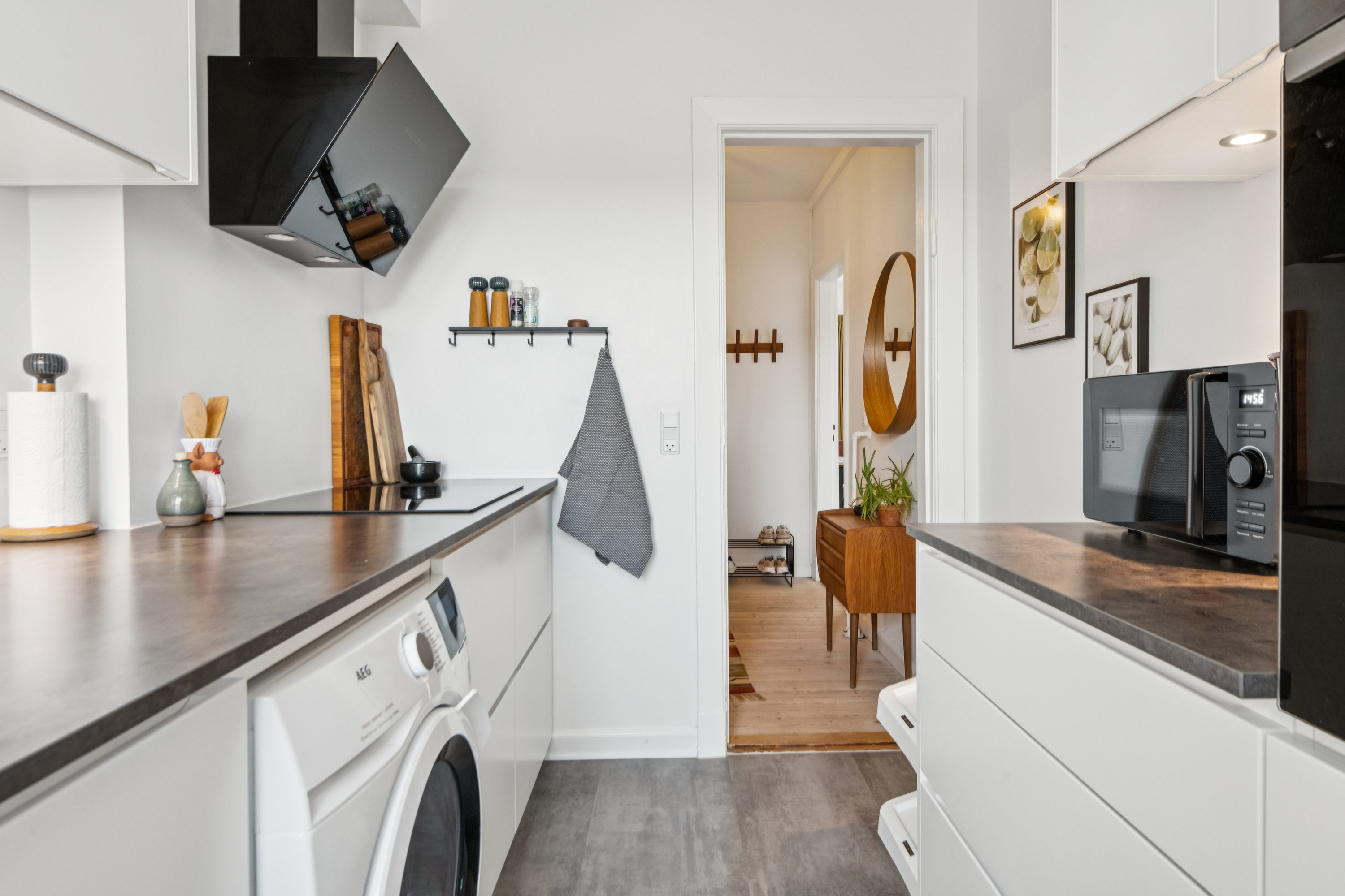 Fremhævet køkken billede i fuldskærmstilstand. Billede af Sønderbro 15, 4. tv., 9000 Aalborg