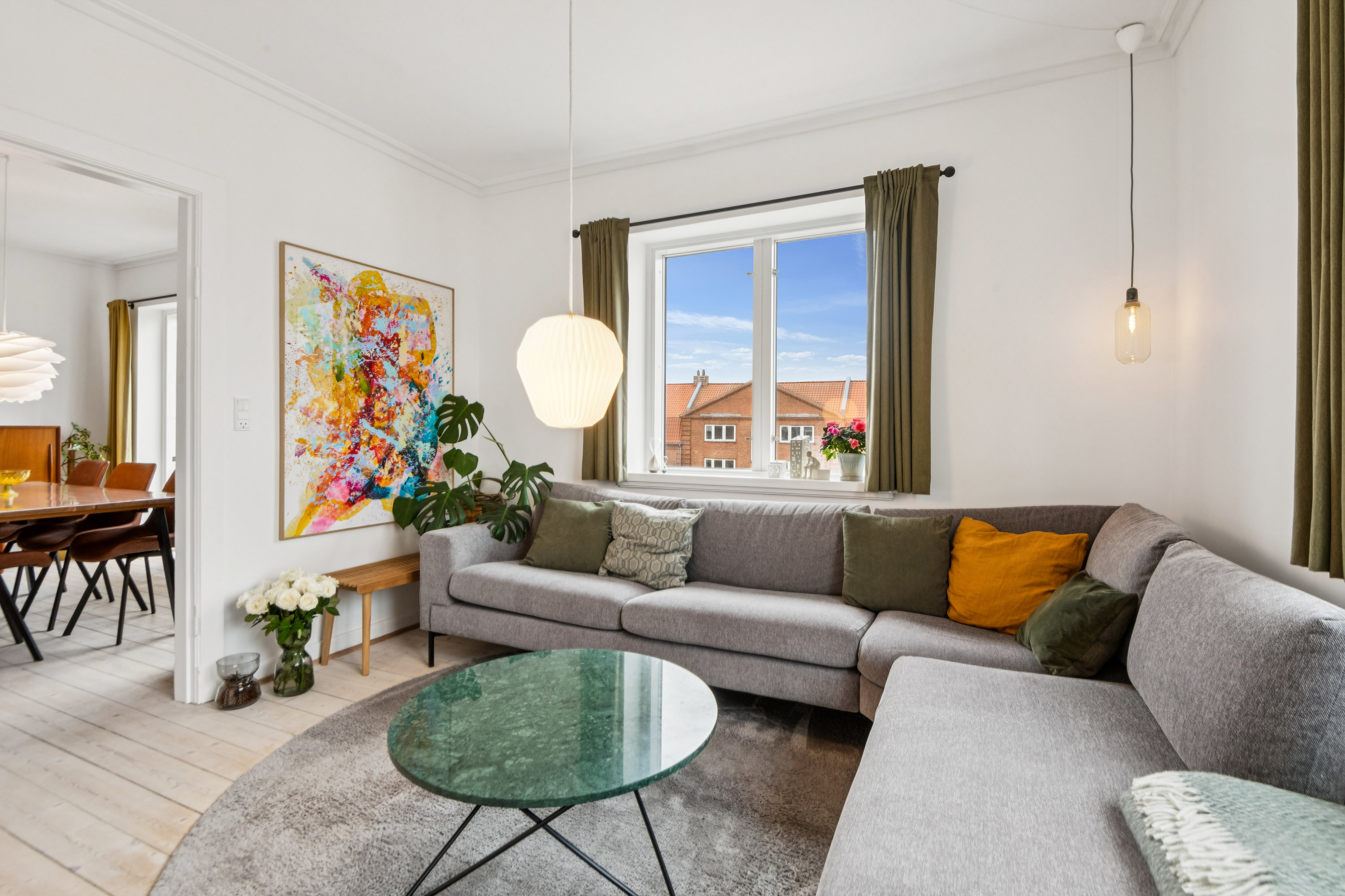 Miniaturebillede 1: stue. Billede af Sønderbro 15, 4. tv., 9000 Aalborg