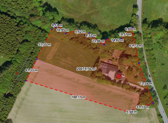 Fremhævet luftfoto billede i fuldskærmstilstand. Billede af Horsensvej 58, Tebstrup, 8660 Skanderborg