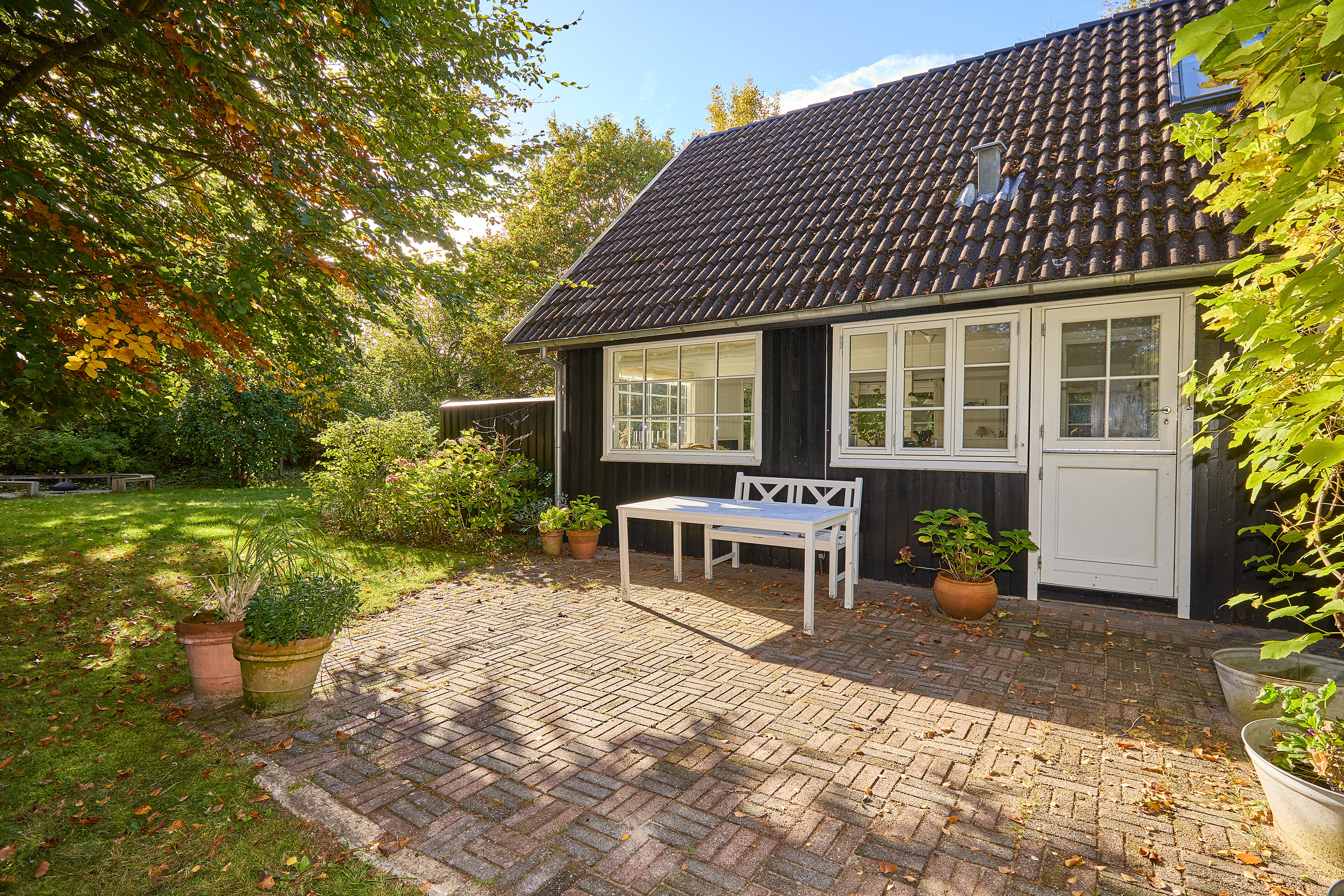 Fremhævet terrasse billede i fuldskærmstilstand. Billede af N P Nielsens Vej 13, 3220 Tisvildeleje