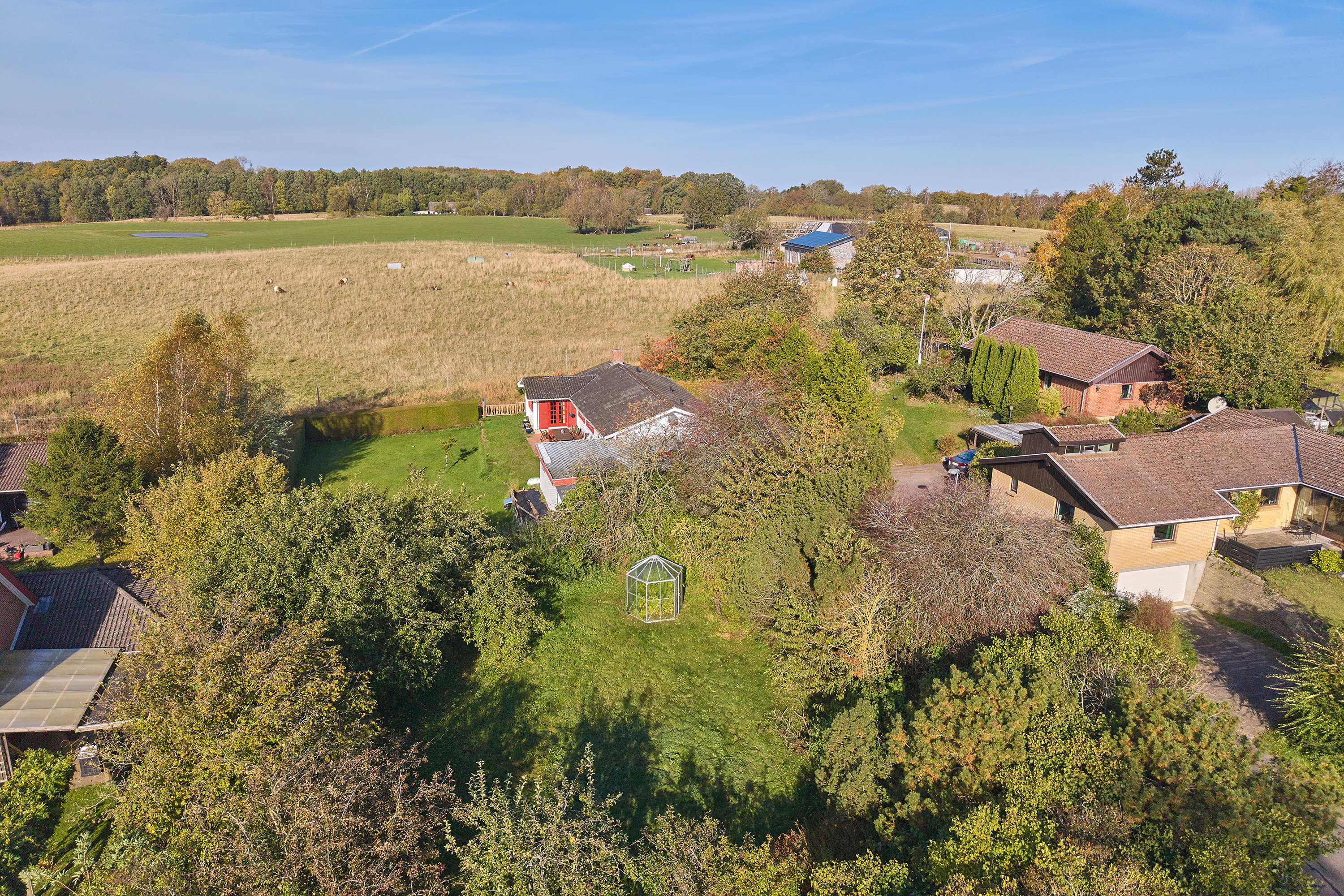 Fremhævet grund billede i fuldskærmstilstand. Billede af Rishave Park 8, Esrum, 3230 Græsted