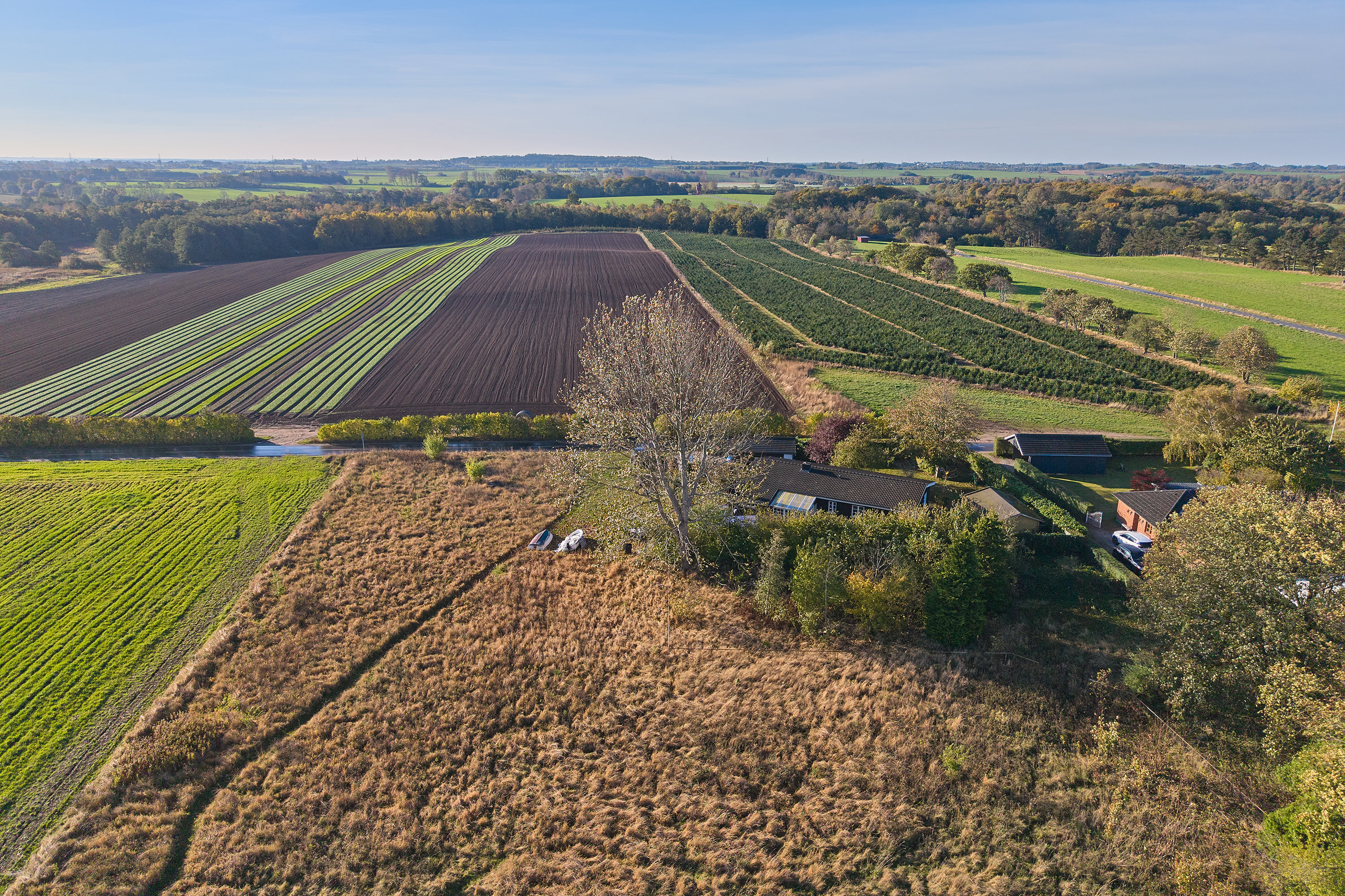 Fremhævet grund billede i fuldskærmstilstand. Billede af Orebjergvej 12C, Landerslev, 3630 Jægerspris