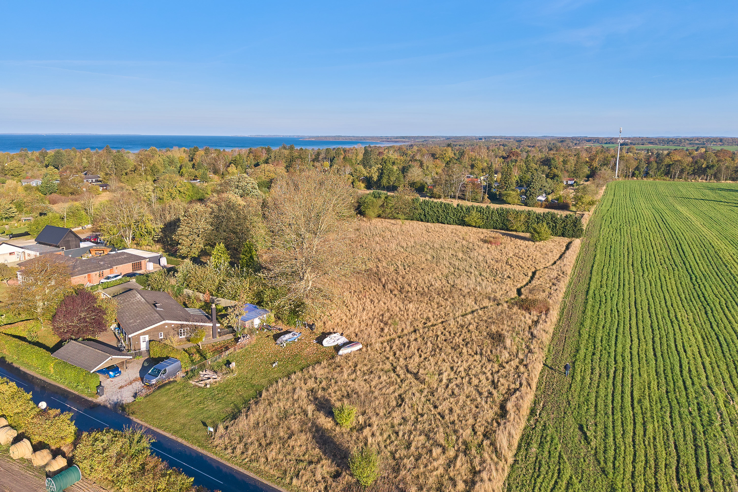 Fremhævet grund billede i fuldskærmstilstand. Billede af Orebjergvej 12C, Landerslev, 3630 Jægerspris