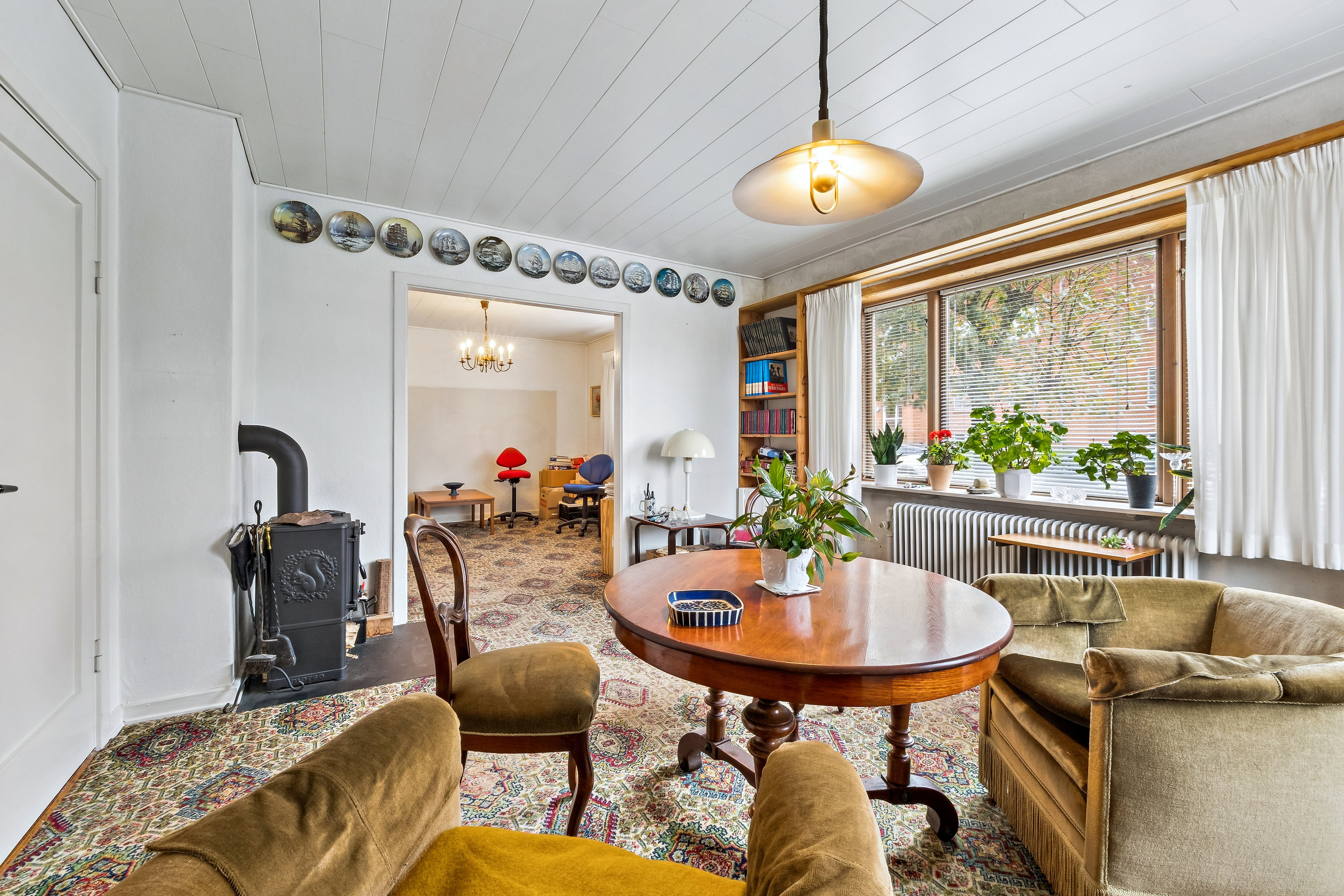 Fremhævet stue billede i fuldskærmstilstand. Billede af Højbro 13, 7900 Nykøbing M